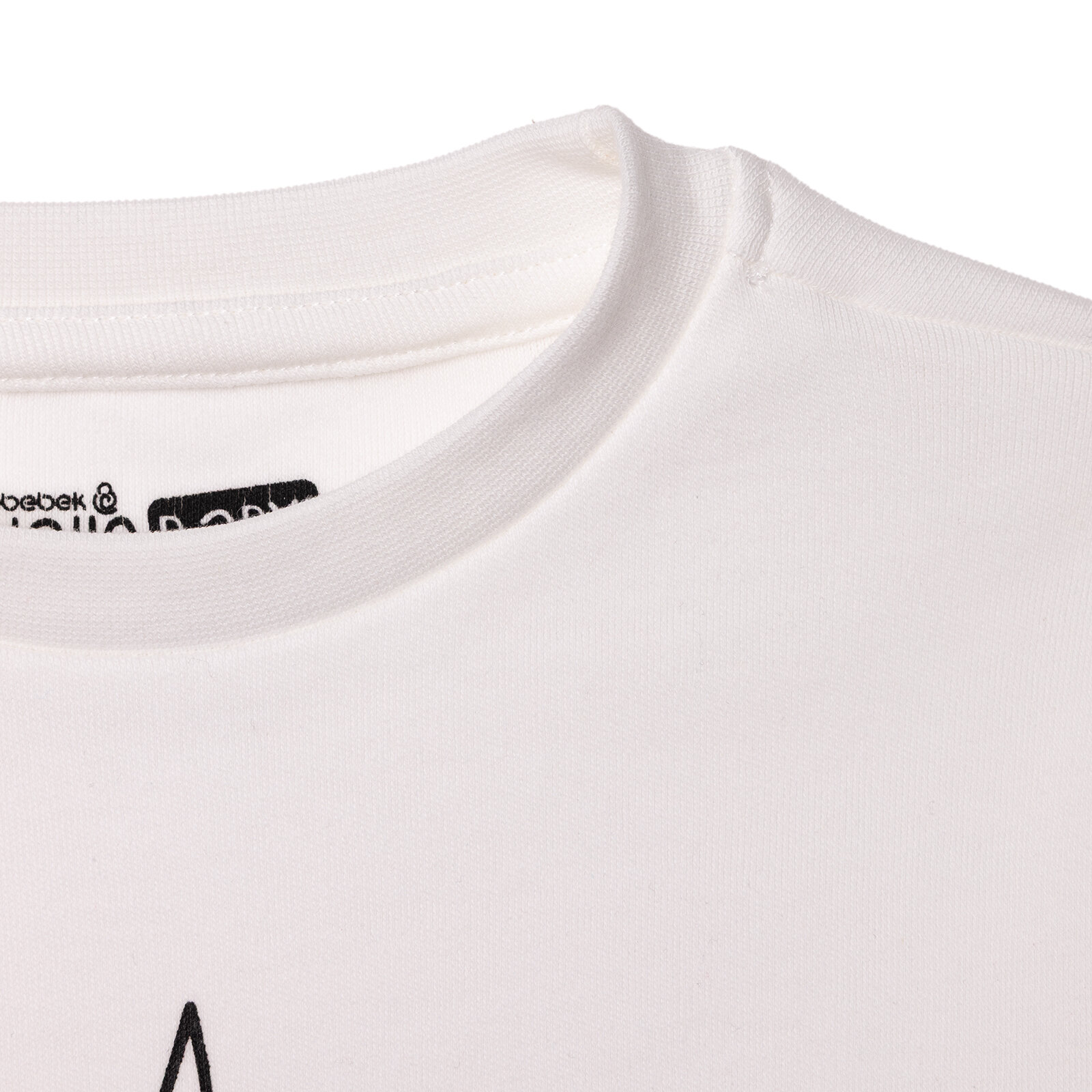 Kız Bebek Uzun Kol Tshirt İnterlok Bisiklet Yaka Uzun Kol