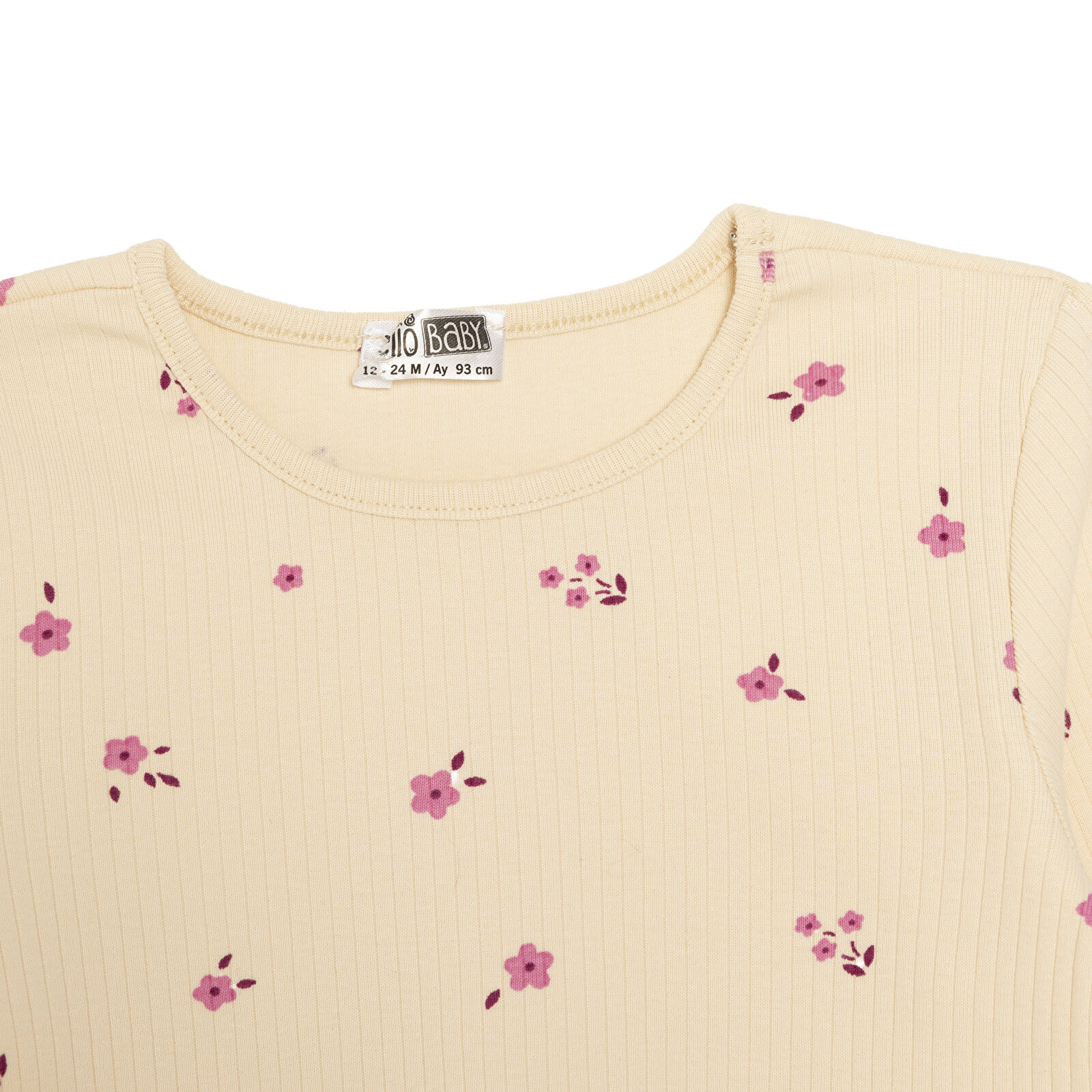 Kız Bebek Uzun Kol Tshirt Kaşkorse Bisiklet Yaka Uzun Kol Kız Bebek Uzun Kol Tshirt Kaşkorse Bisiklet Yaka Uzun Kol