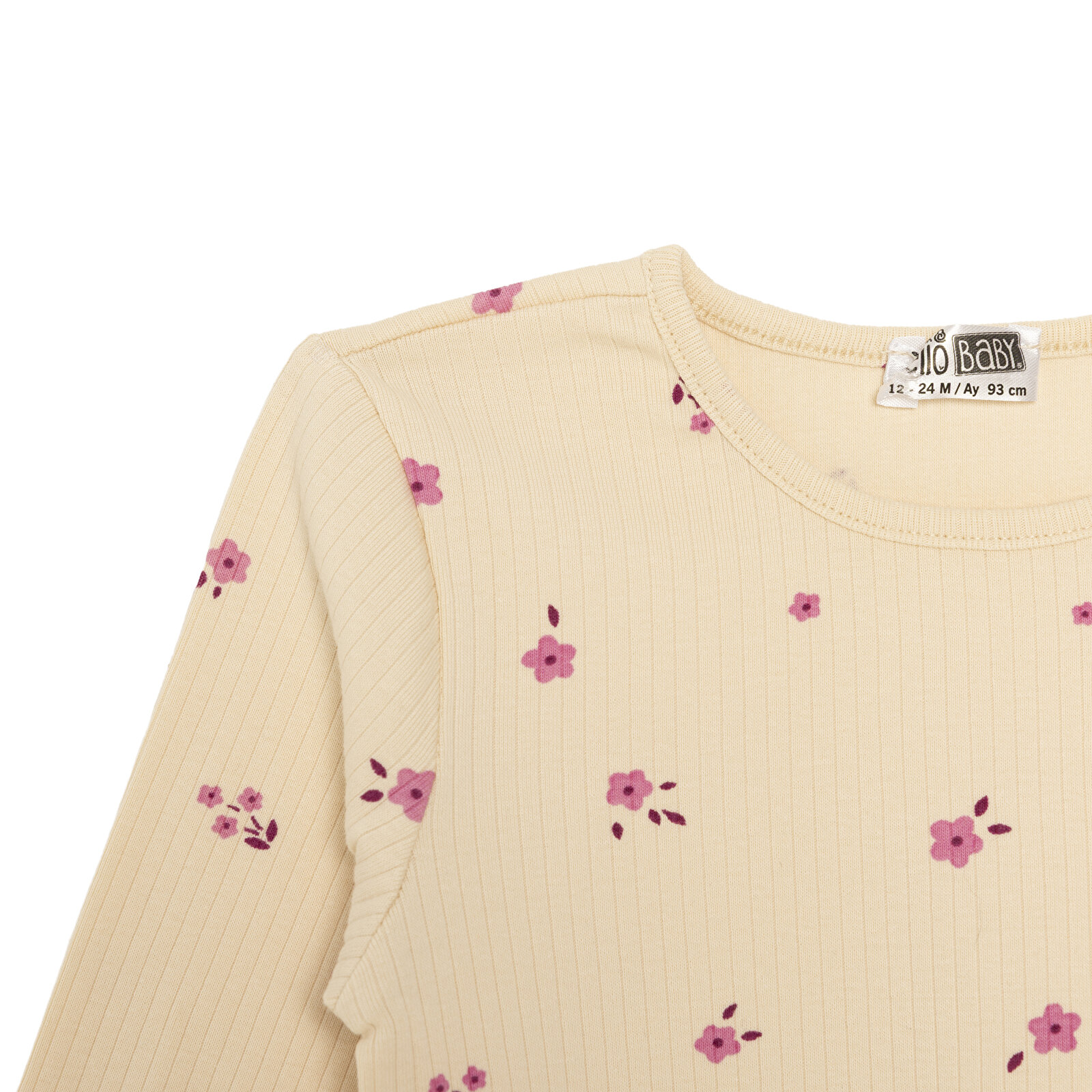 Kız Bebek Uzun Kol Tshirt Kaşkorse Bisiklet Yaka Uzun Kol Kız Bebek Uzun Kol Tshirt Kaşkorse Bisiklet Yaka Uzun Kol