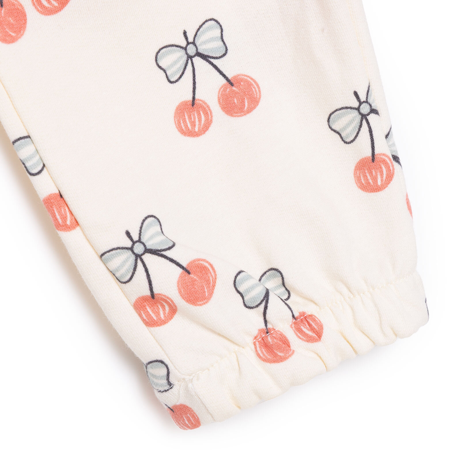 Kız Bebek Winter Cherry Eşofman Takımı Uzun Kol Lastikli Paça