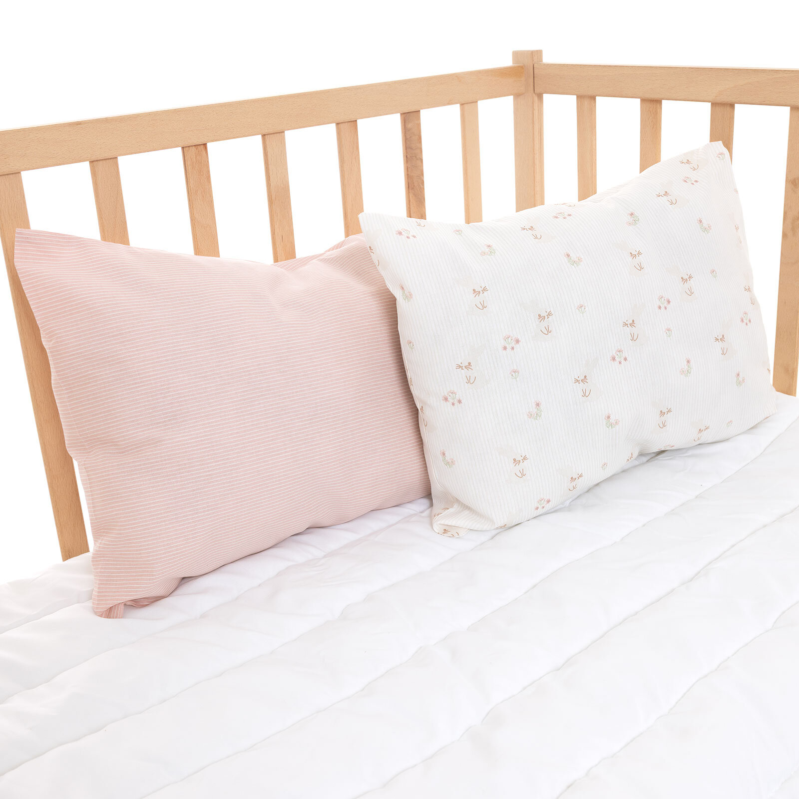 Kız Bebek Yastık Kılıfı Poplin 35x45cm Kız Bebek Yastık Kılıfı Poplin 35x45cm