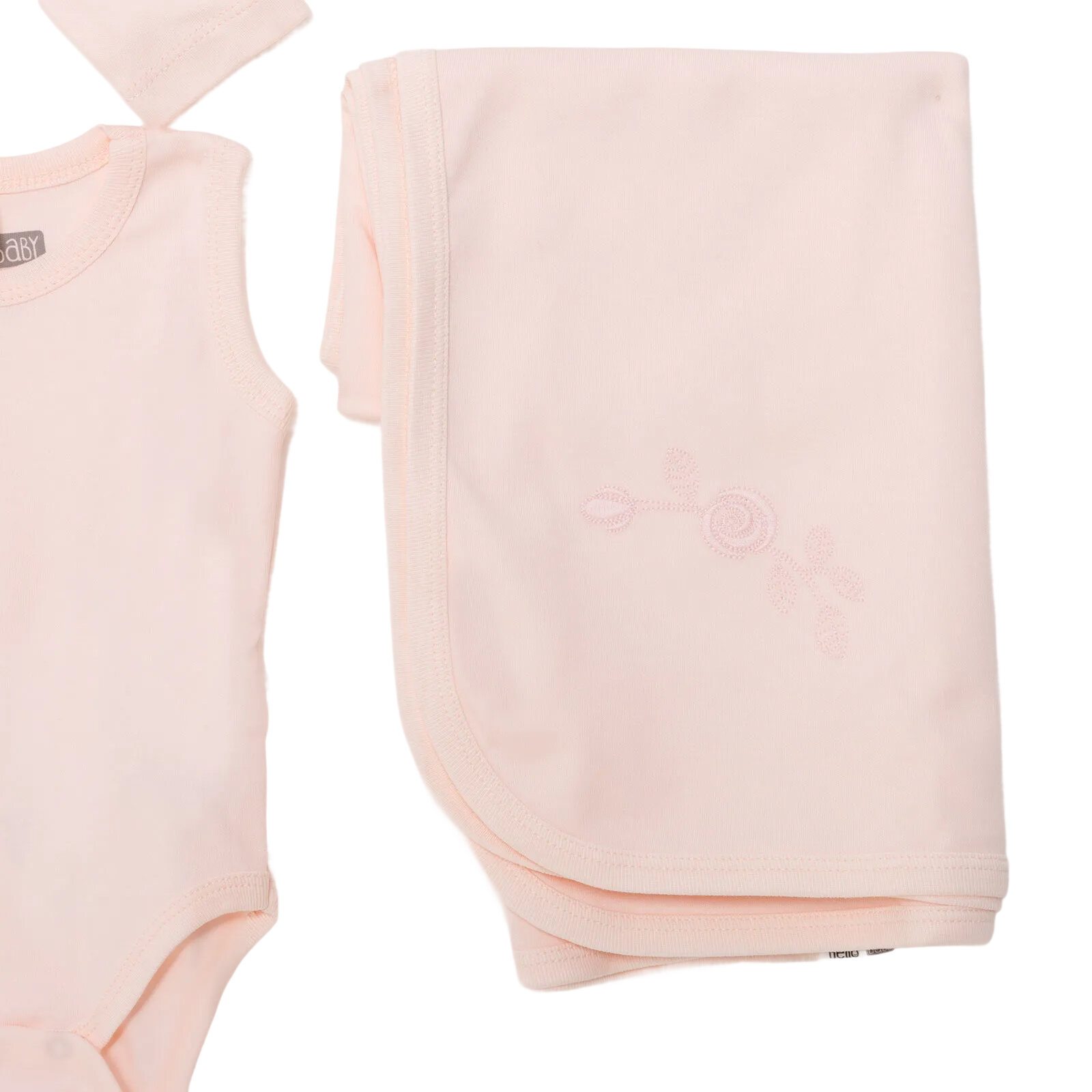 Kız Bebek Yenidoğan 10lu Hastane Çıkışı İnterlok V Yaka Uzun Kol Patikli Paça