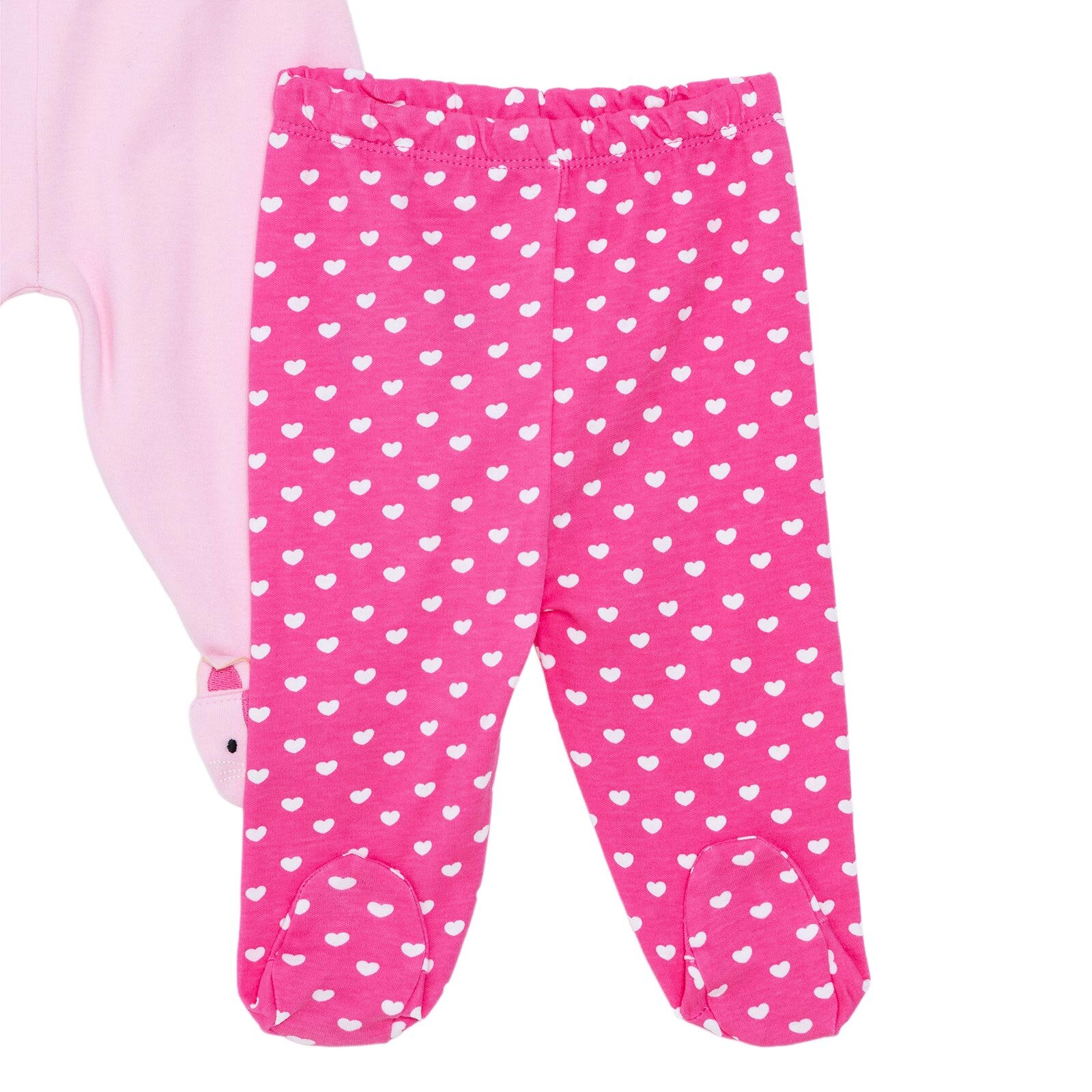 Kız Bebek Yenidoğan 2li Patikli Alt Patikli Paça