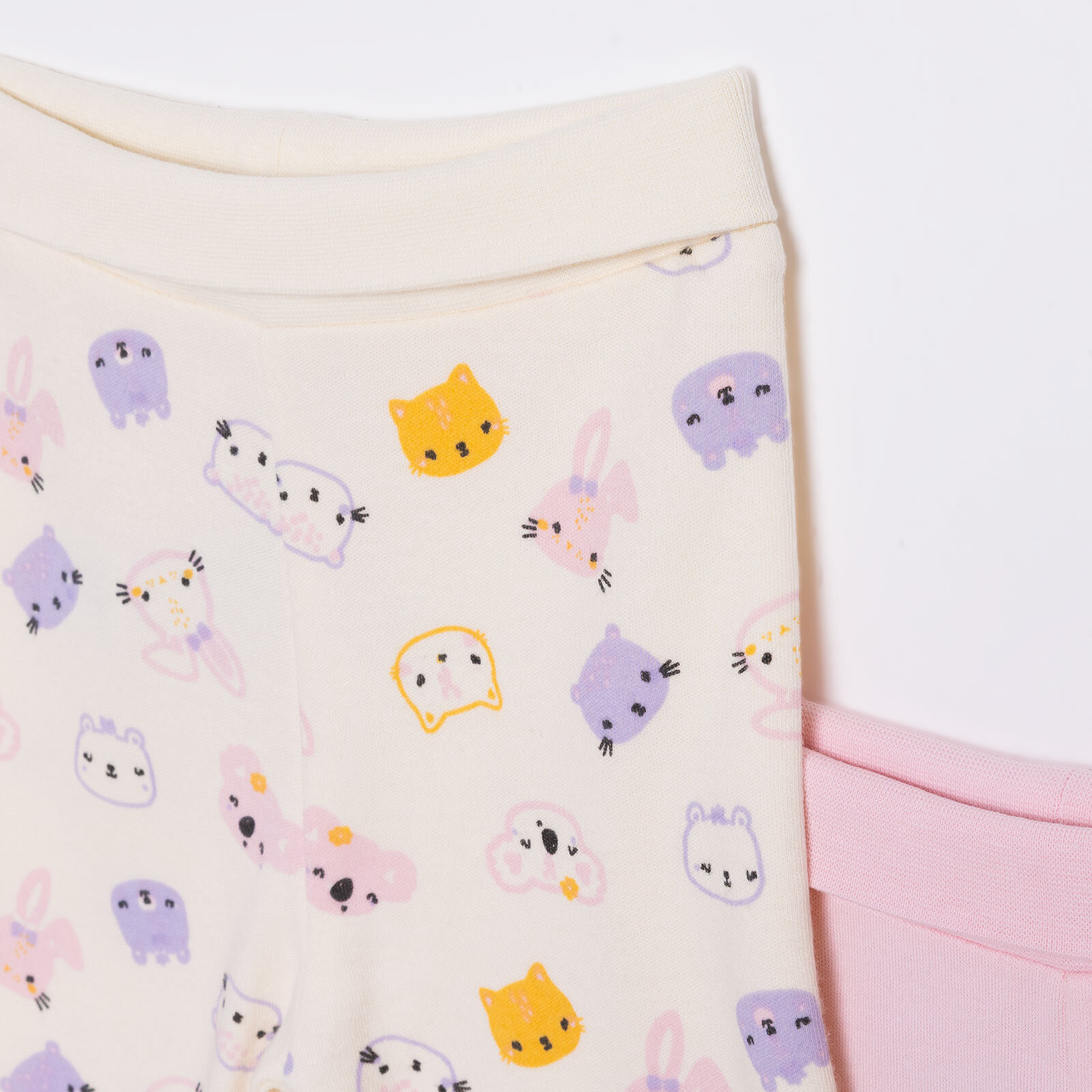 Kız Bebek Yenidoğan 2li Patikli Alt