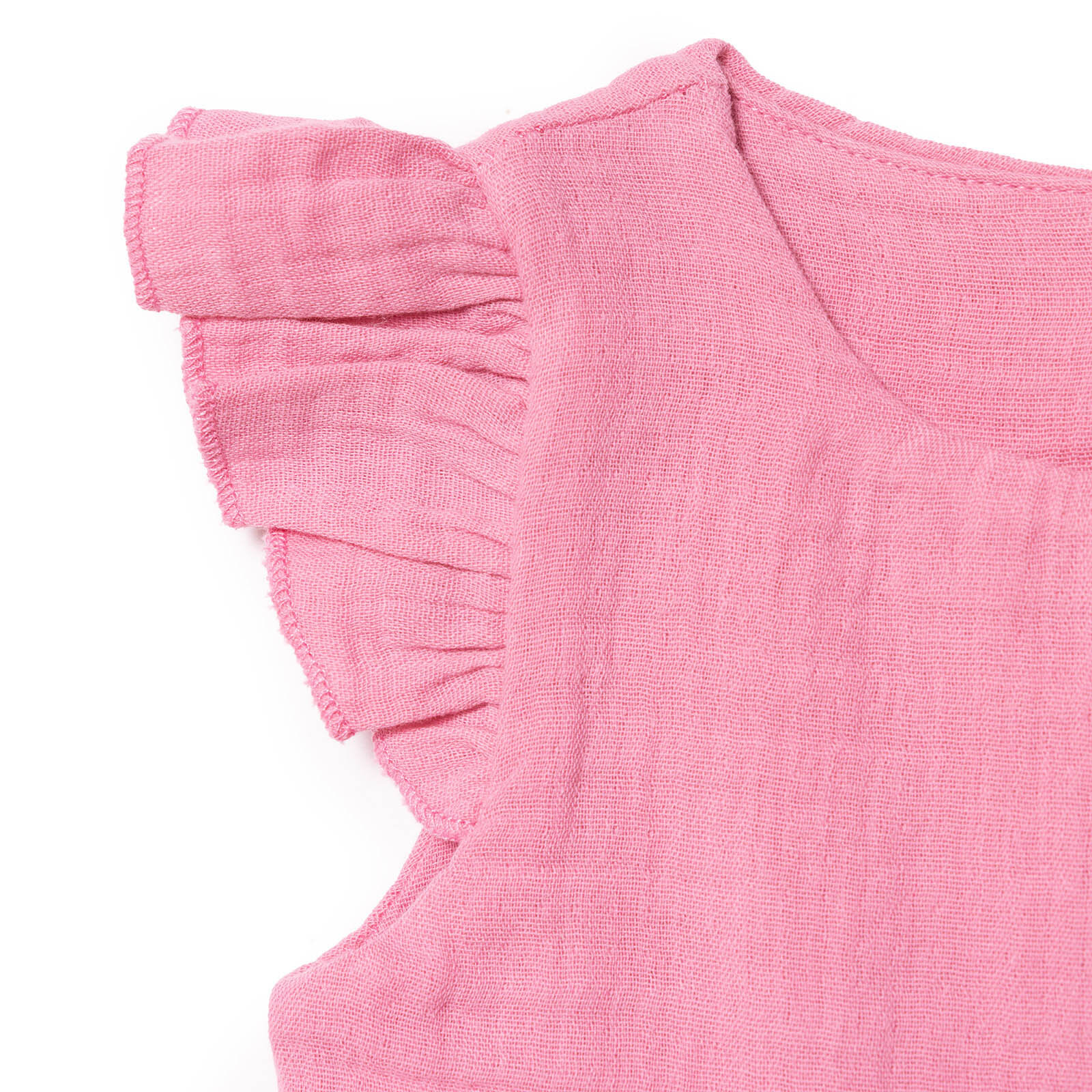 Kız Bebek Yenidoğan Elbise Bisiklet Yaka Kısa Kol