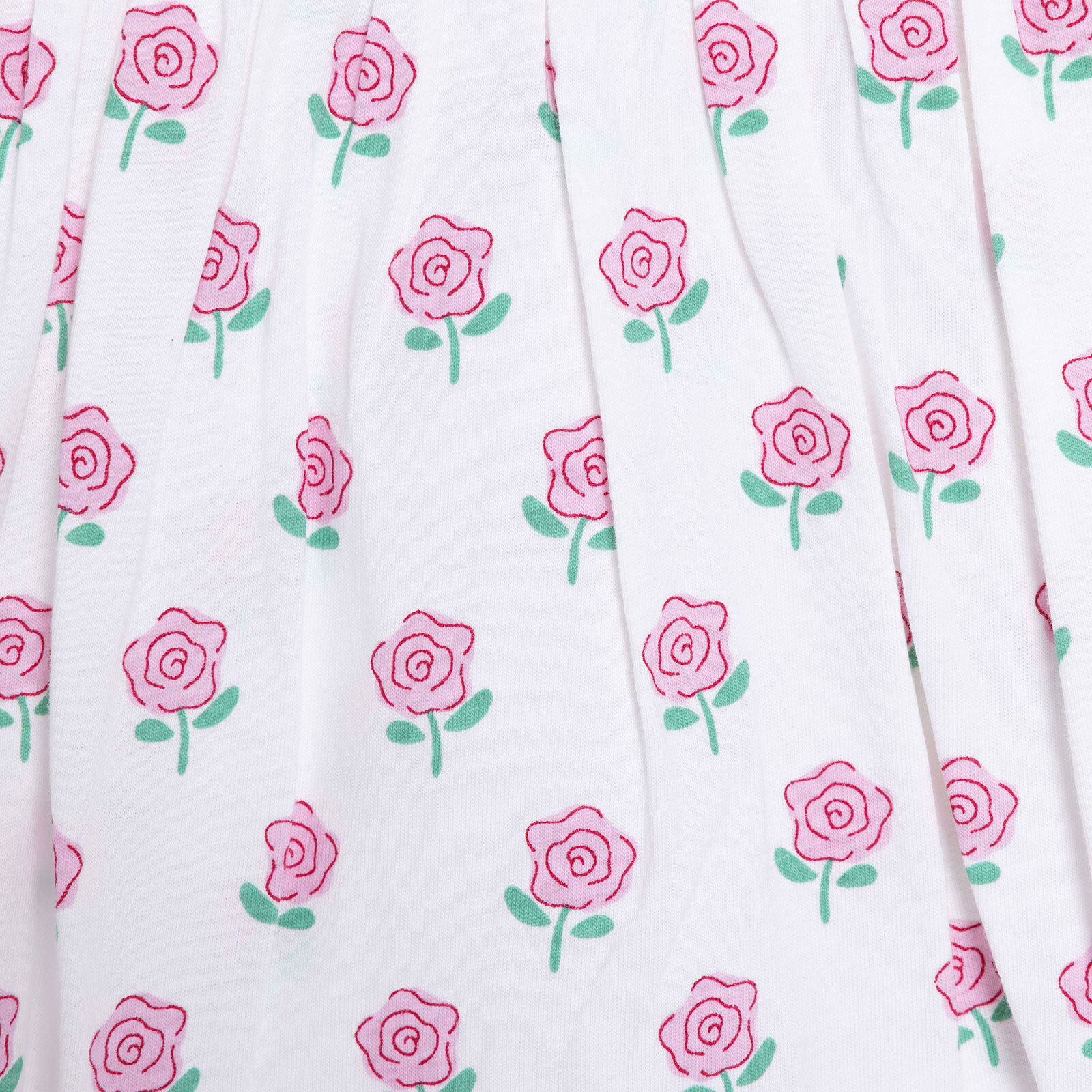 Kız Bebek Yenidoğan Elbise Body Bisiklet Yaka Kısa Kol