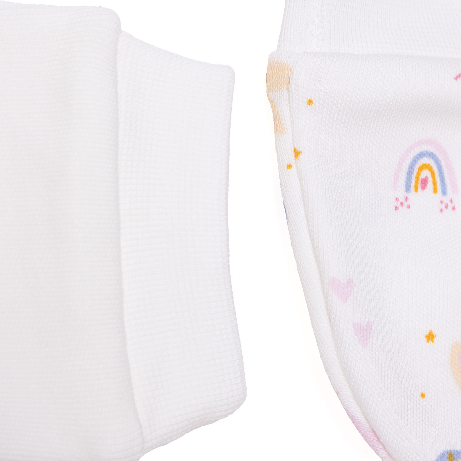 Kız Bebek Yenidoğan Eldiven İnterlok