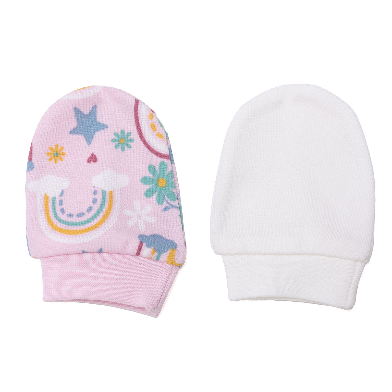 Kız Bebek Yenidoğan Eldiven İnterlok Kız Bebek Yenidoğan Eldiven İnterlok