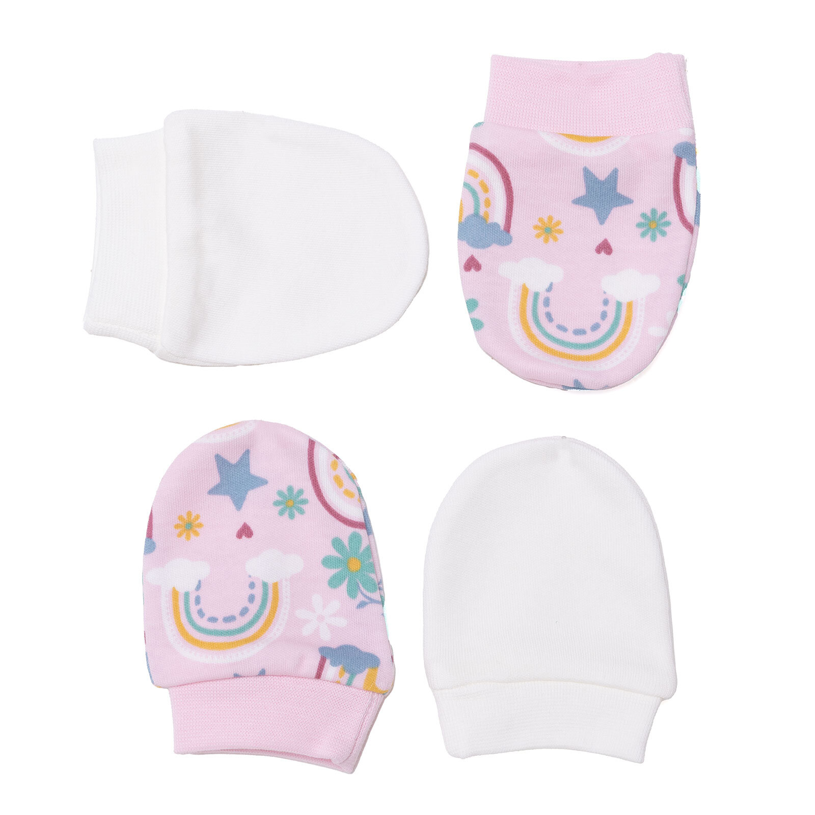 Kız Bebek Yenidoğan Eldiven İnterlok Kız Bebek Yenidoğan Eldiven İnterlok