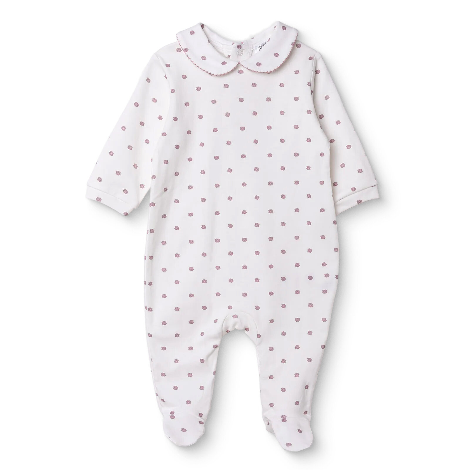 Yenidoğan Floral Patikli Tulum