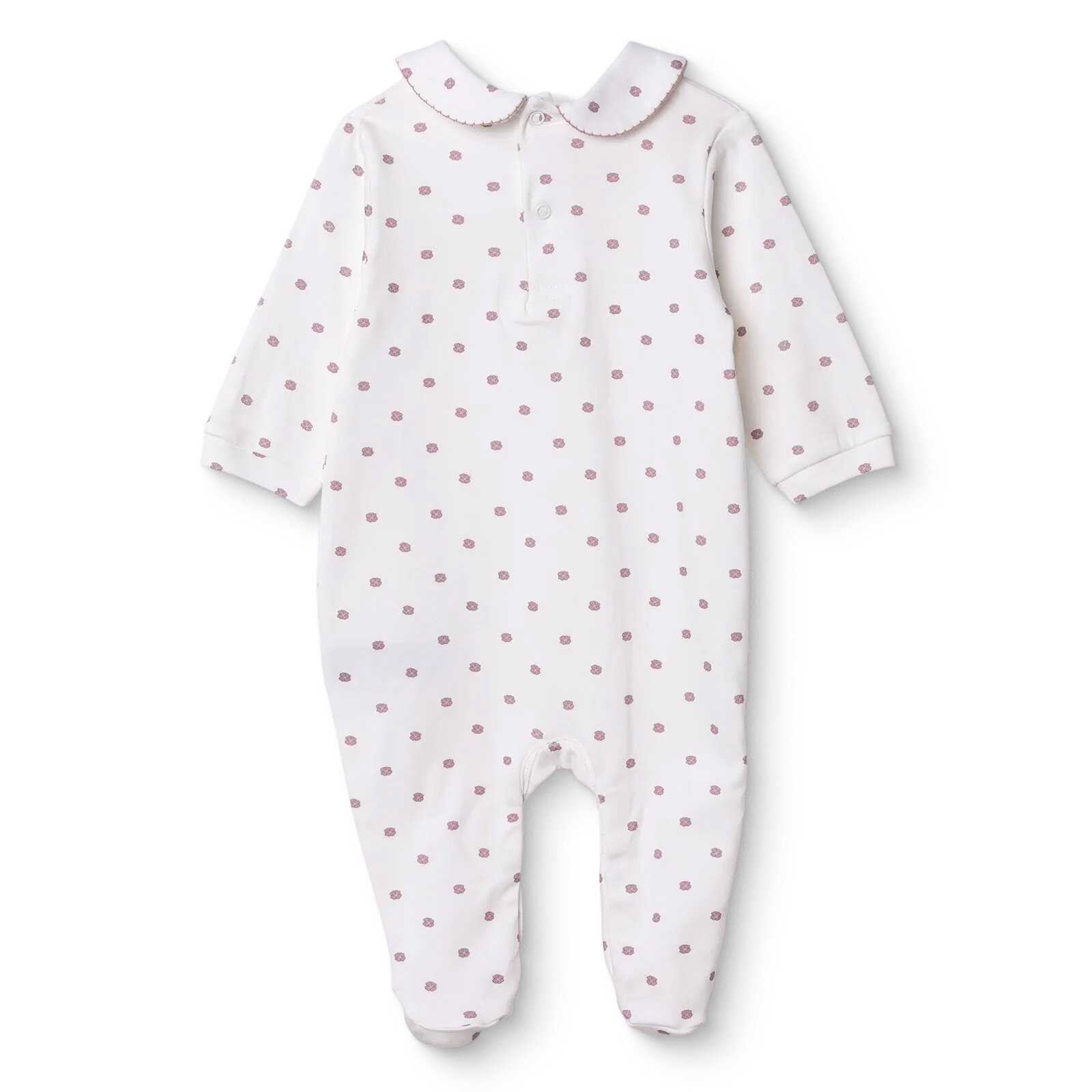 Yenidoğan Floral Patikli Tulum