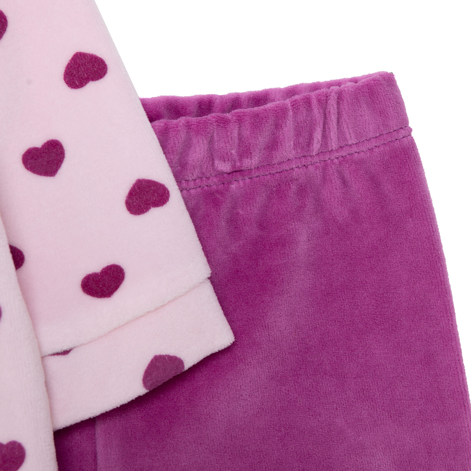 Kız Bebek Yenidoğan Kadife Sweatshirt-Patiksiz Alt Bisiklet Yaka Uzun Kol Patiksiz Paça