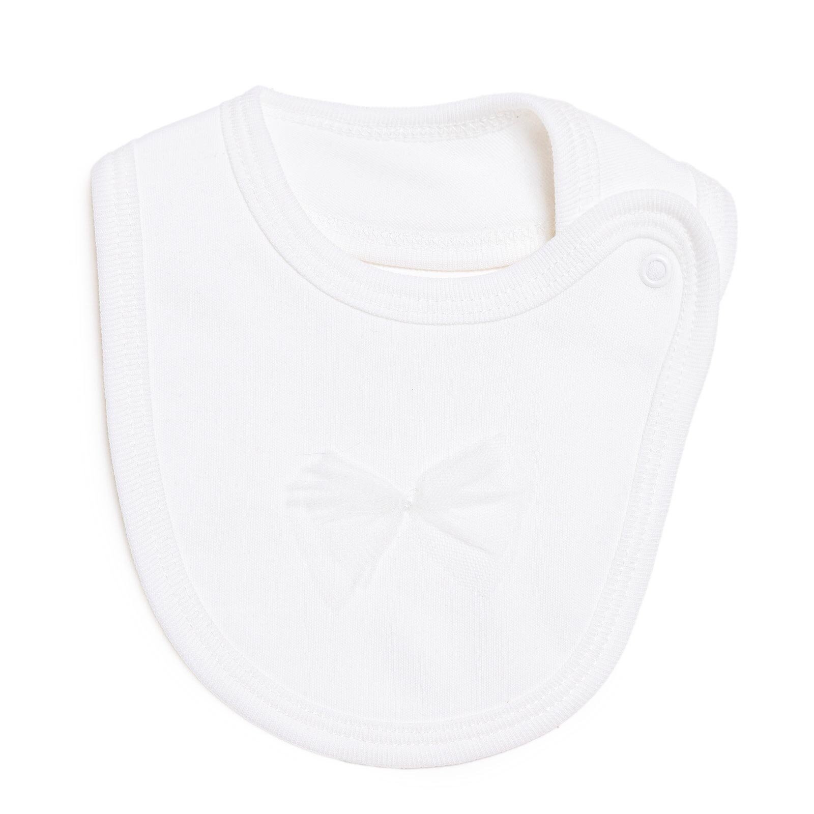 Kız Bebek Yenidoğan Mevlüt Kıyafeti İnterlok Bisiklet Yaka Uzun Kol Patikli Paça