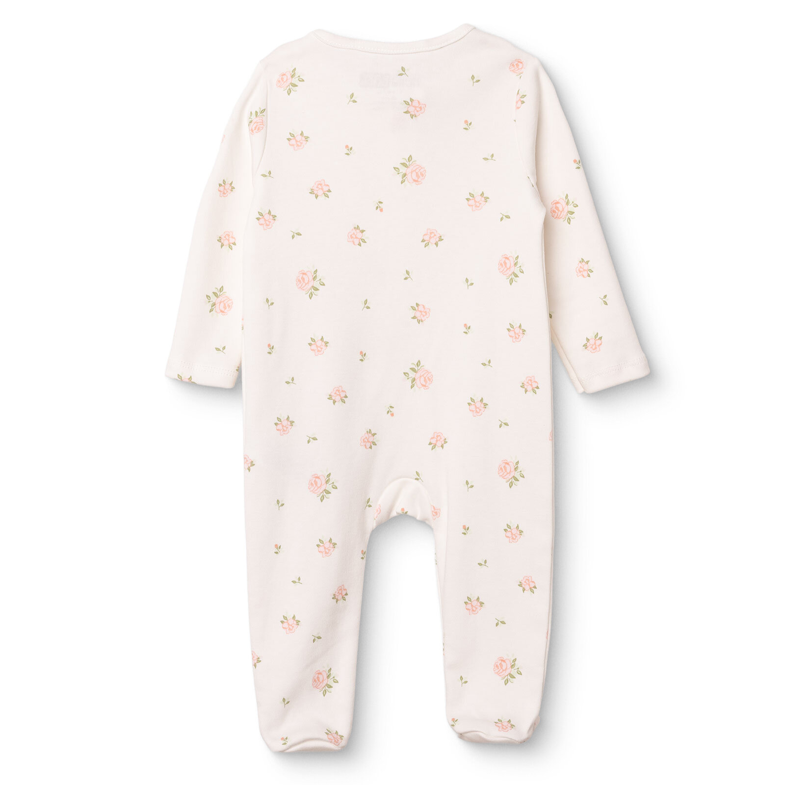 Kız Bebek Yenidoğan Patikli Tulum Bisiklet Yaka Uzun Kol Patikli Paça