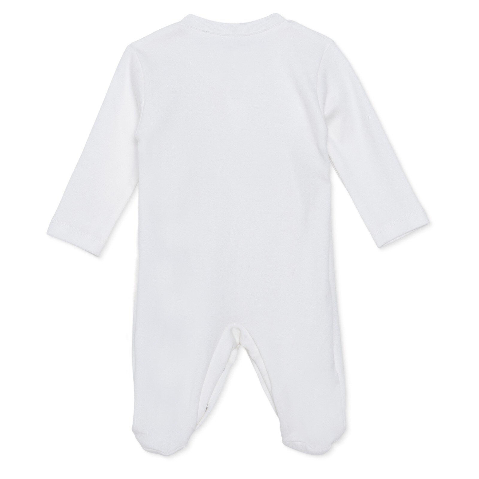 Kız Bebek Yenidoğan Patikli Tulum Bisiklet Yaka Uzun Kol Patikli Paça