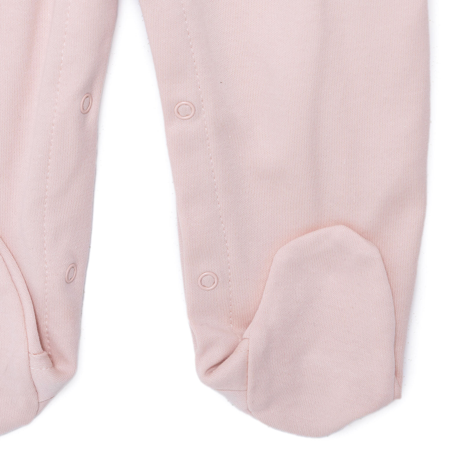 Kız Bebek Yenidoğan Patikli Tulum İnterlok Bebe Yaka Uzun Kol Patikli Paça