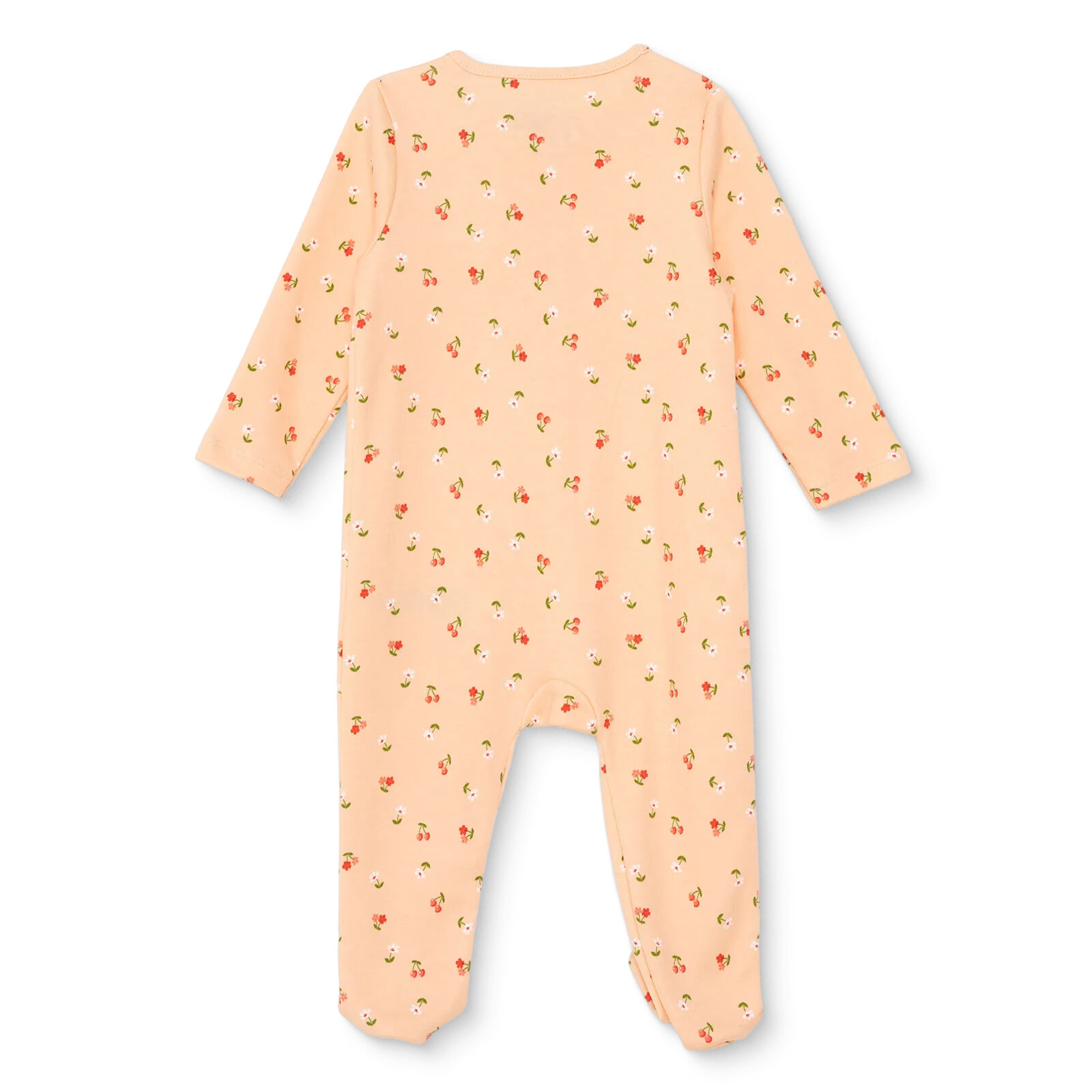 Kız Bebek Yenidoğan Patikli Tulum İnterlok Bisiklet Yaka Uzun Kol Patikli Paça