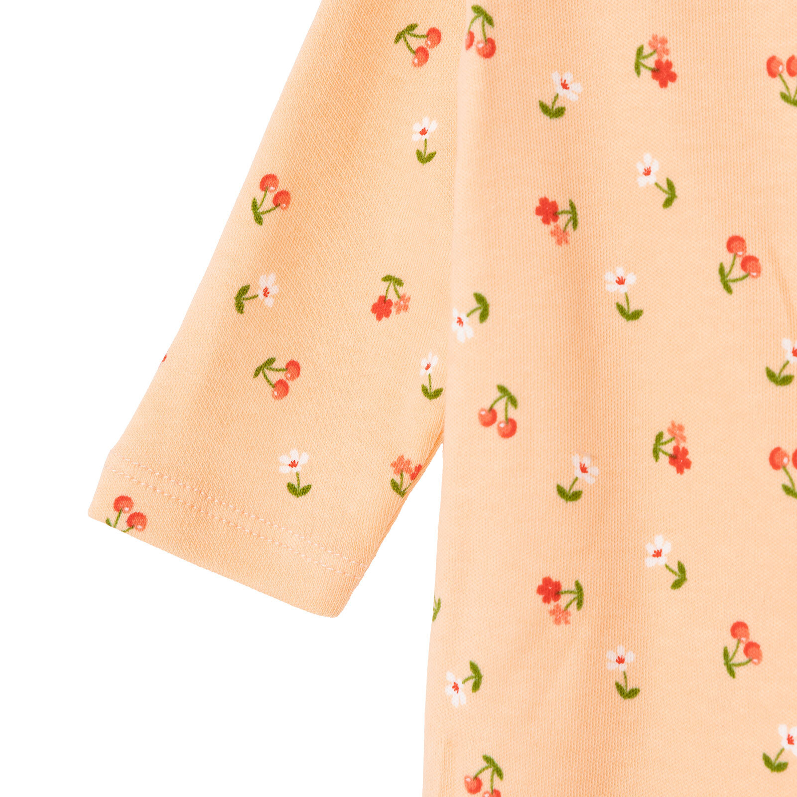 Kız Bebek Yenidoğan Patikli Tulum İnterlok Bisiklet Yaka Uzun Kol Patikli Paça