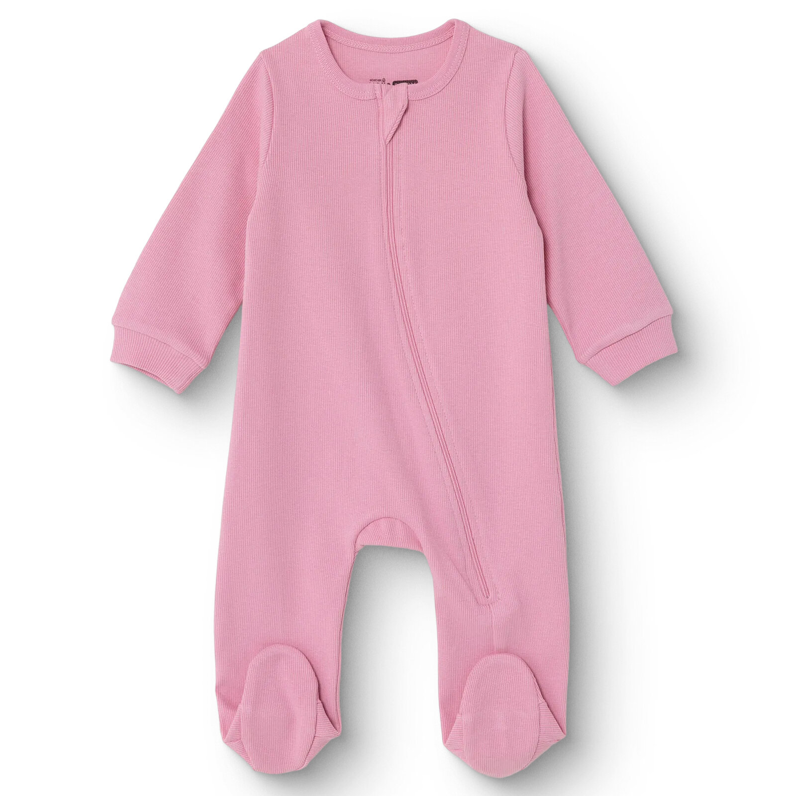 Kız Bebek Yenidoğan Patikli Tulum Kaşkorse Bisiklet Yaka Uzun Kol Patikli Paça