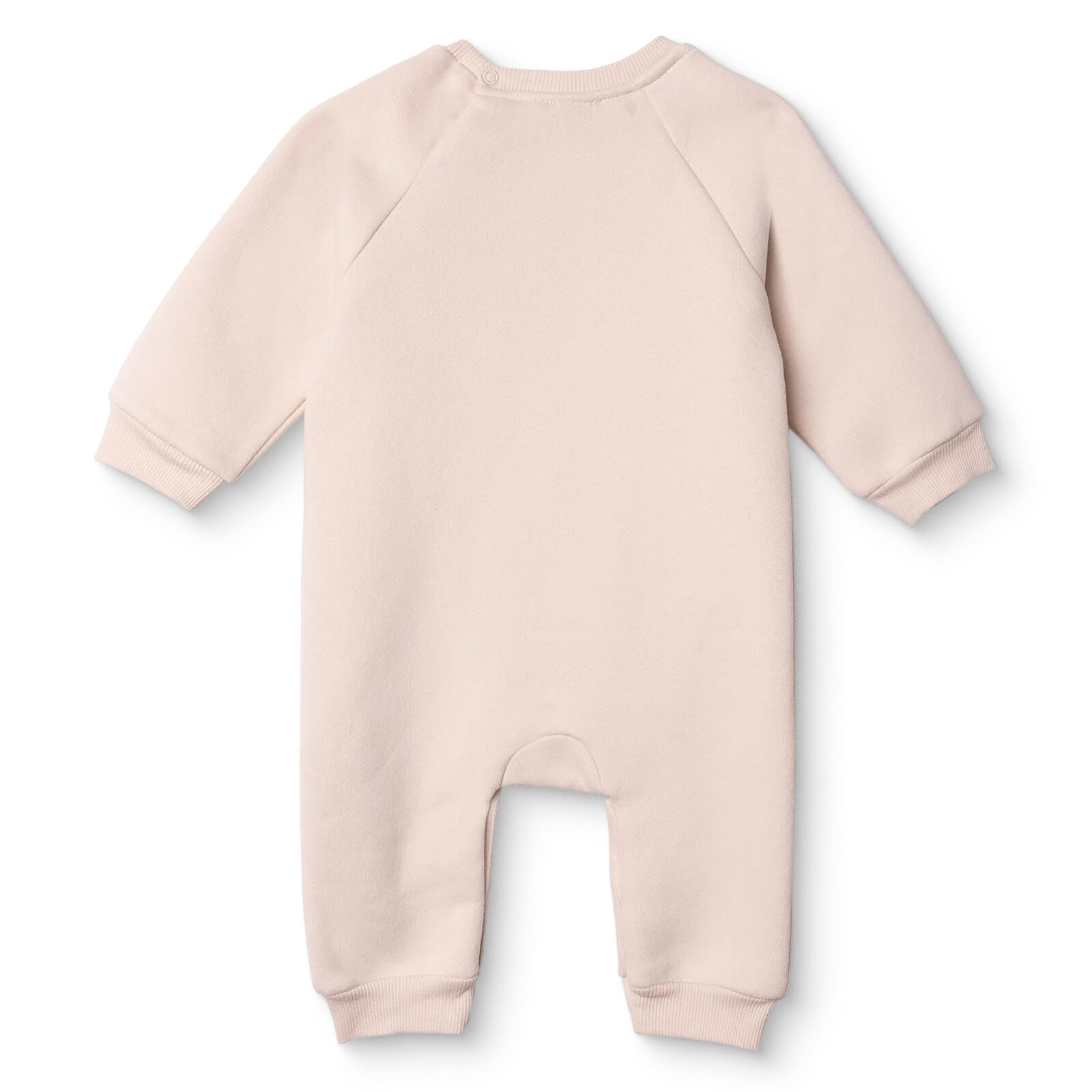 Kız Bebek Yenidoğan Patiksiz Tulum Şardonlu Üç İplik Bisiklet Yaka Uzun Kol Patiksiz Paça