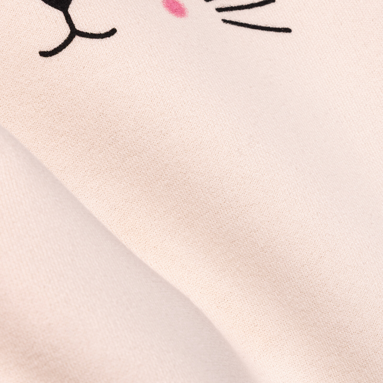 Kız Bebek Yenidoğan Patiksiz Tulum Şardonlu Üç İplik Bisiklet Yaka Uzun Kol Patiksiz Paça