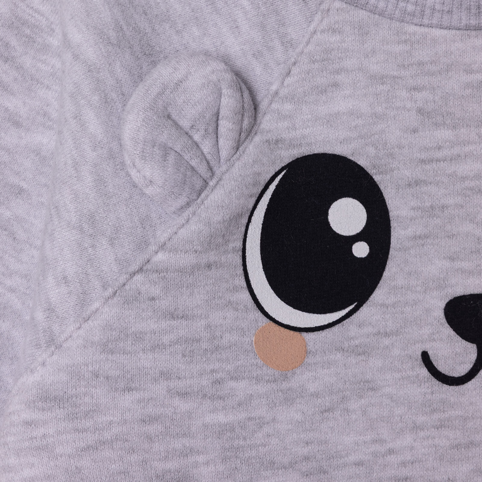 Kız Bebek Yenidoğan Patiksiz Tulum Şardonlu Üç İplik Bisiklet Yaka Uzun Kol Patiksiz Paça