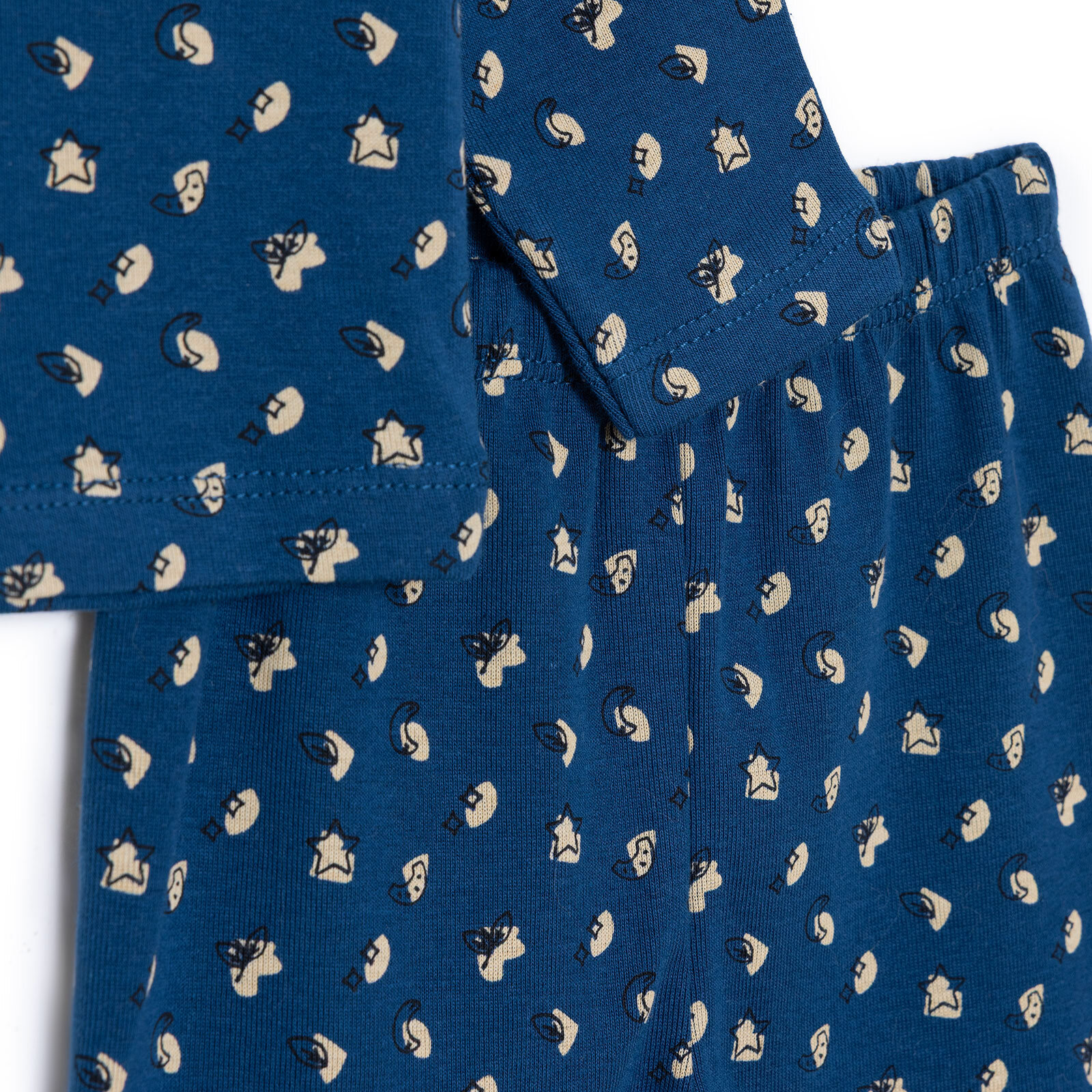 Kız Bebek Yenidoğan Sweatshirt-Patiksiz Alt Bisiklet Yaka Uzun Kol Patiksiz Paça