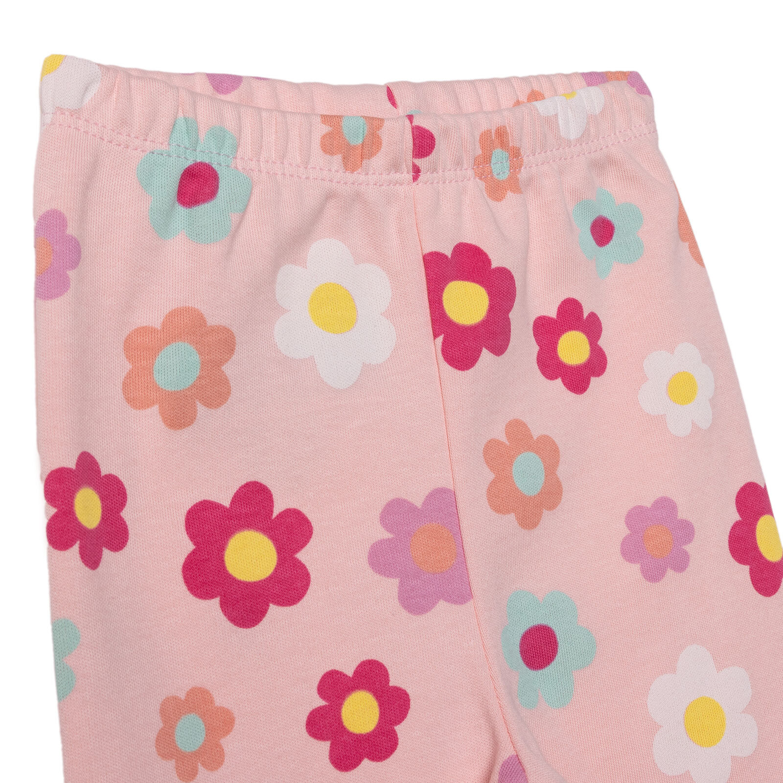 Kız Bebek Yenidoğan Sweatshirt-Patiksiz İnterlok Bisiklet Yaka Uzun Kol Patiksiz