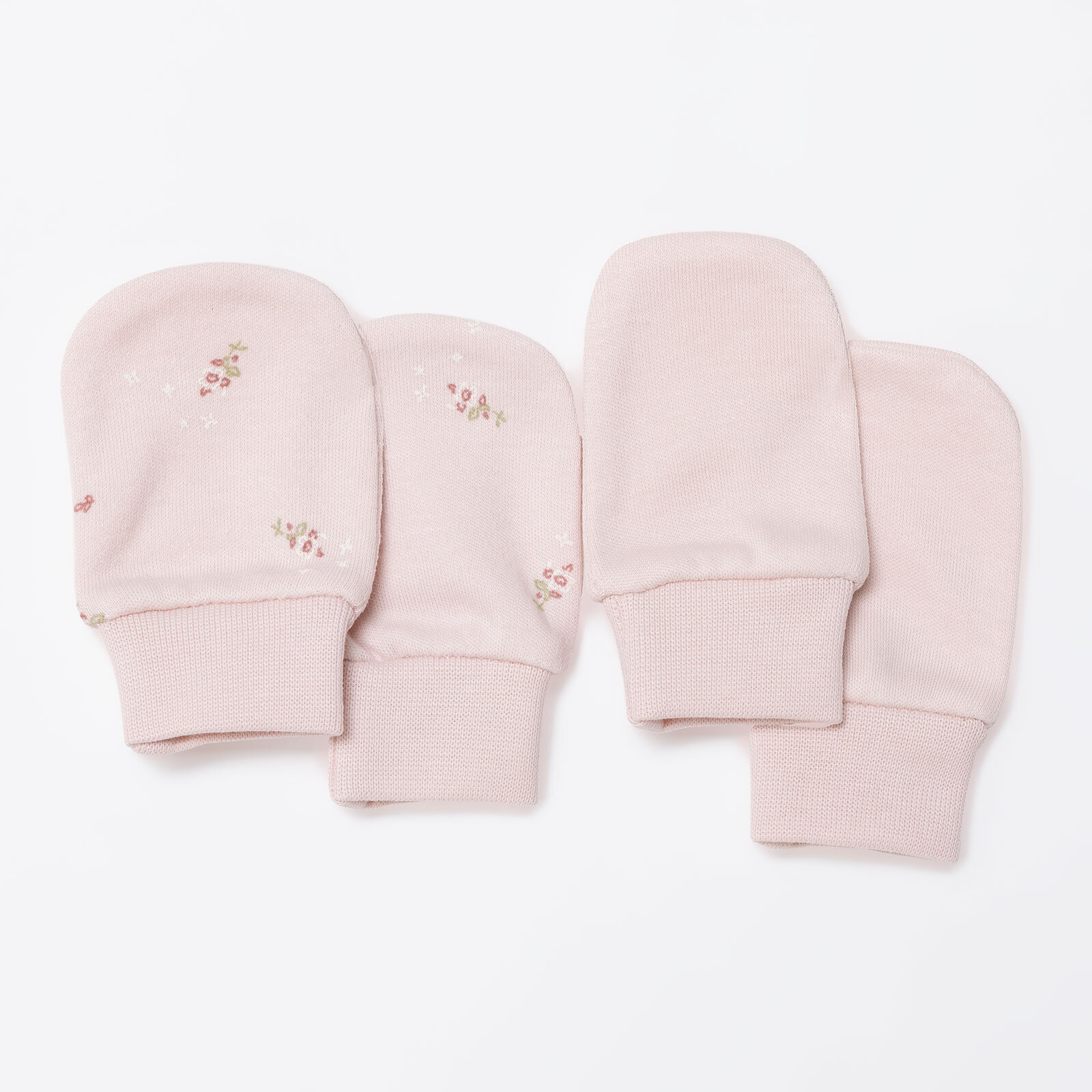Kız Bebek Yenidoğan Tiny Florist Eldiven İnterlok Kumaş Kız Bebek Yenidoğan Tiny Florist Eldiven İnterlok Kumaş