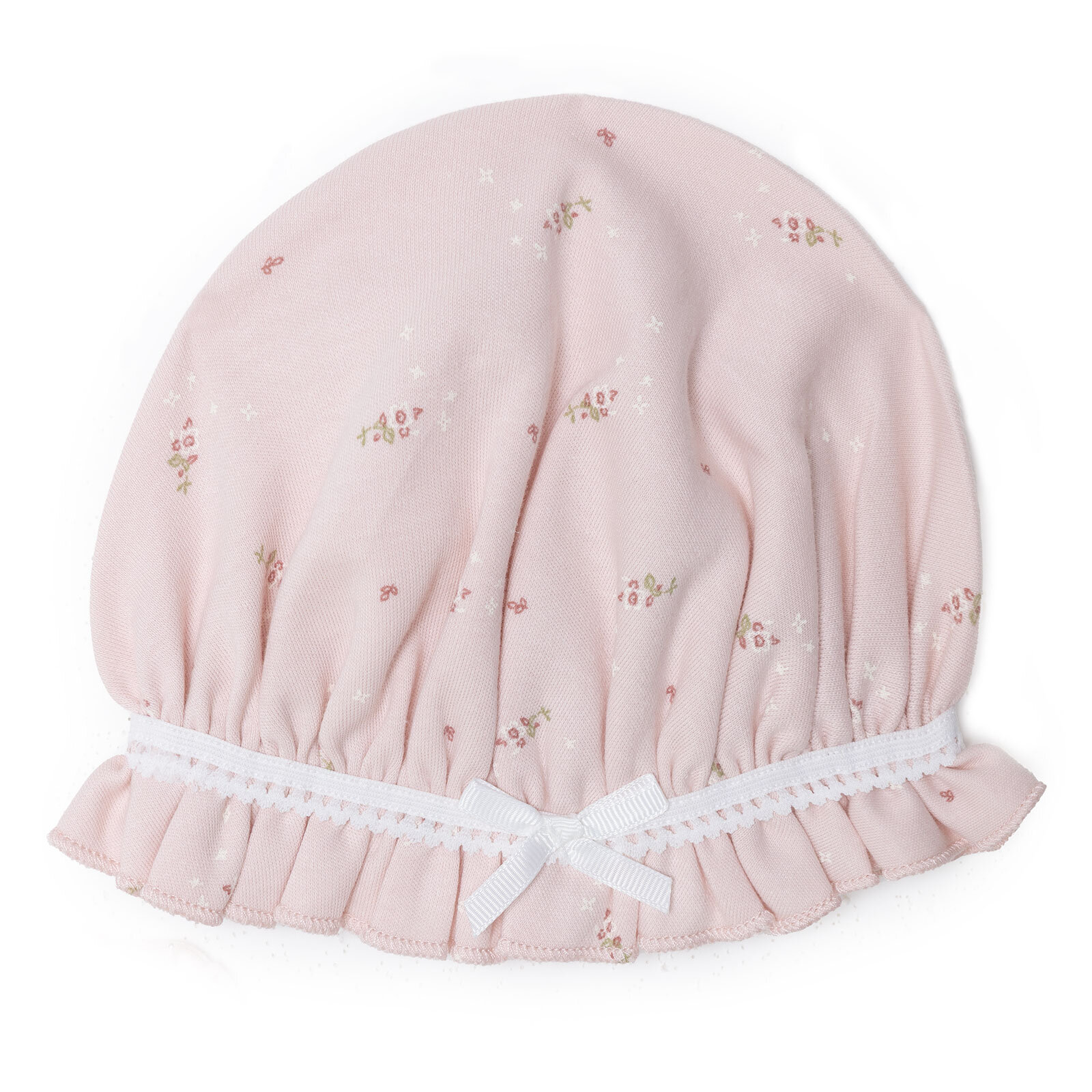 Kız Bebek Yenidoğan Tiny Florist Tulum-Şapka İnterlok Fırfırlı Yaka Uzun Kol Patikli Paça Kız Bebek Yenidoğan Tiny Florist Tulum-Şapka İnterlok Fırfırlı Yaka Uzun Kol Patikli Paça