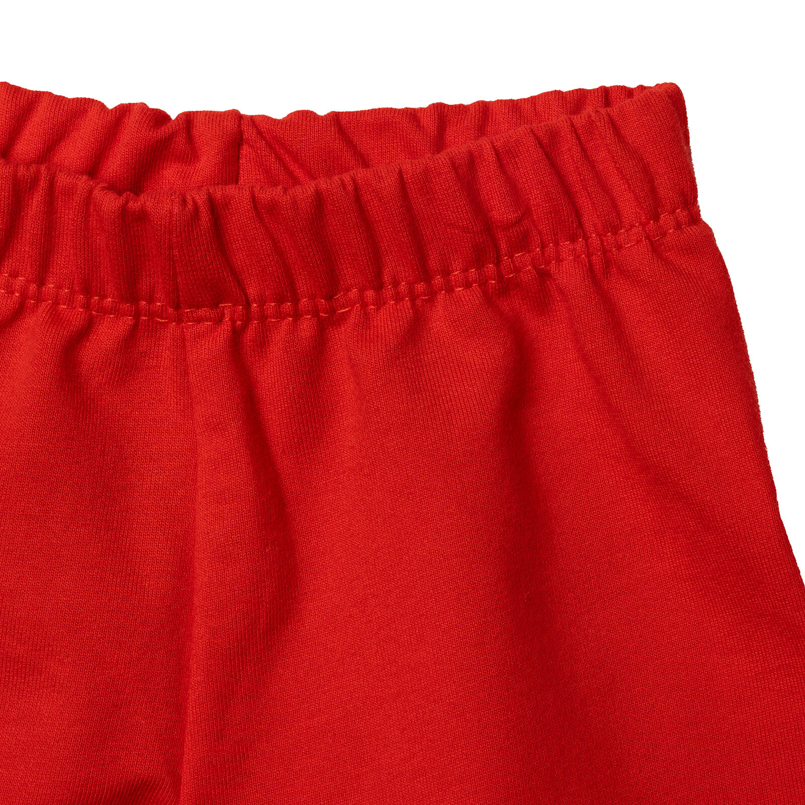 Kız Bebek Yenidoğan Tshirt-Şort Bisiklet Yaka Kısa Kol Reçme Paça