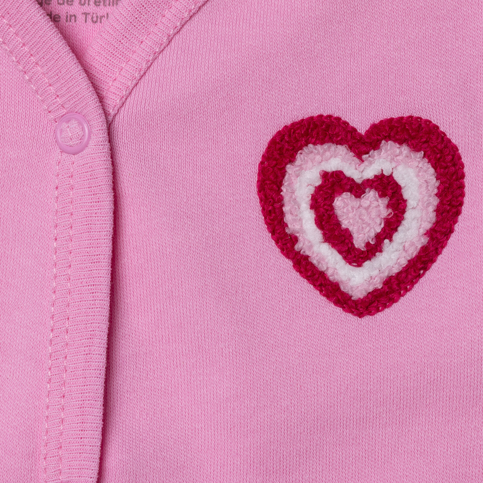 Kız Bebek Yenidoğan Yelek V Yaka Atlet Kol