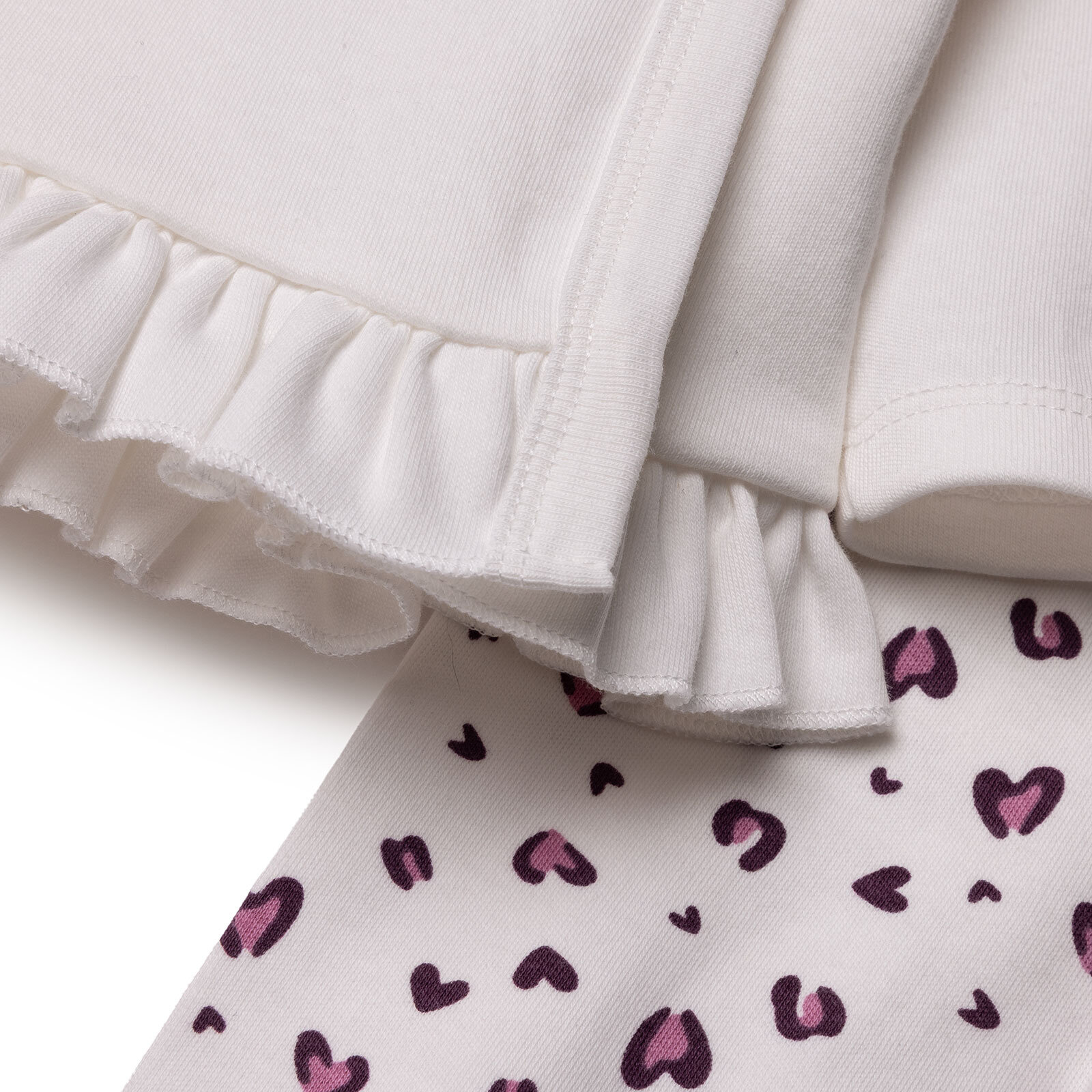 Kız Bebek Yenidoğan Zıbın-Şapka-Patikli İnterlok V Yaka Uzun Kol Patikli Paça