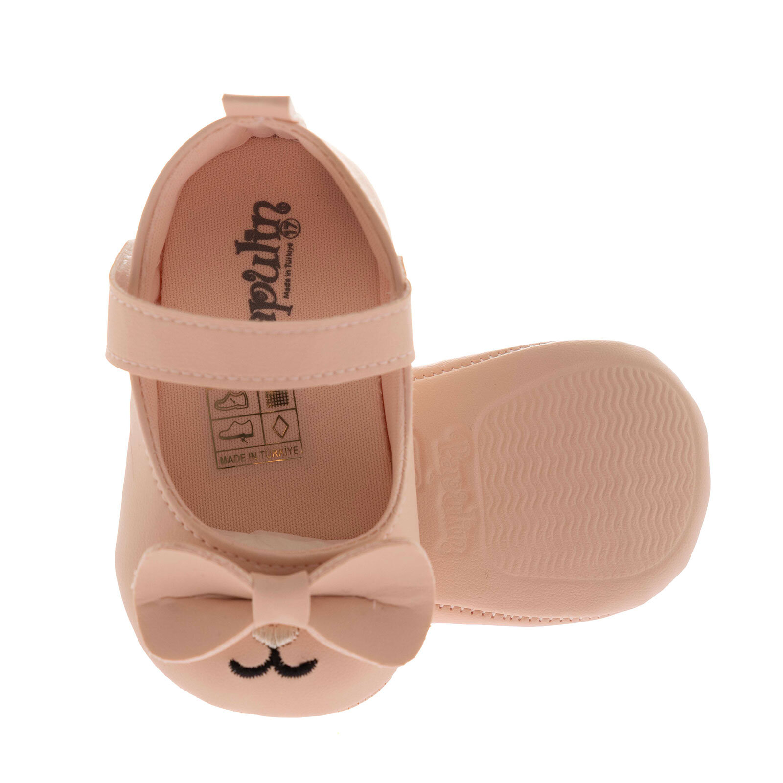 Kız Bebek Yürüme Öncesi Suni Deri