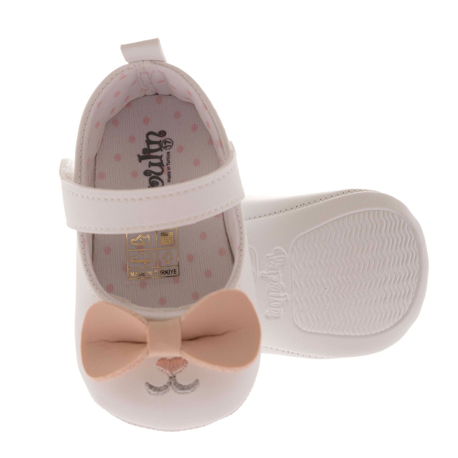 Kız Bebek Yürüme Öncesi Suni Deri