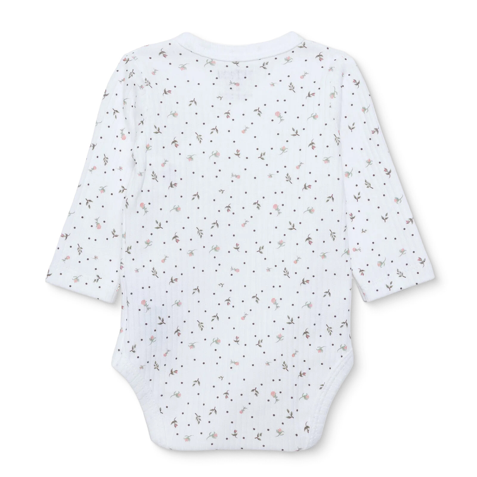 Kız Bebek Zıbın Body İnterlok V Yaka Uzun Kol Kız Bebek Zıbın Body İnterlok V Yaka Uzun Kol