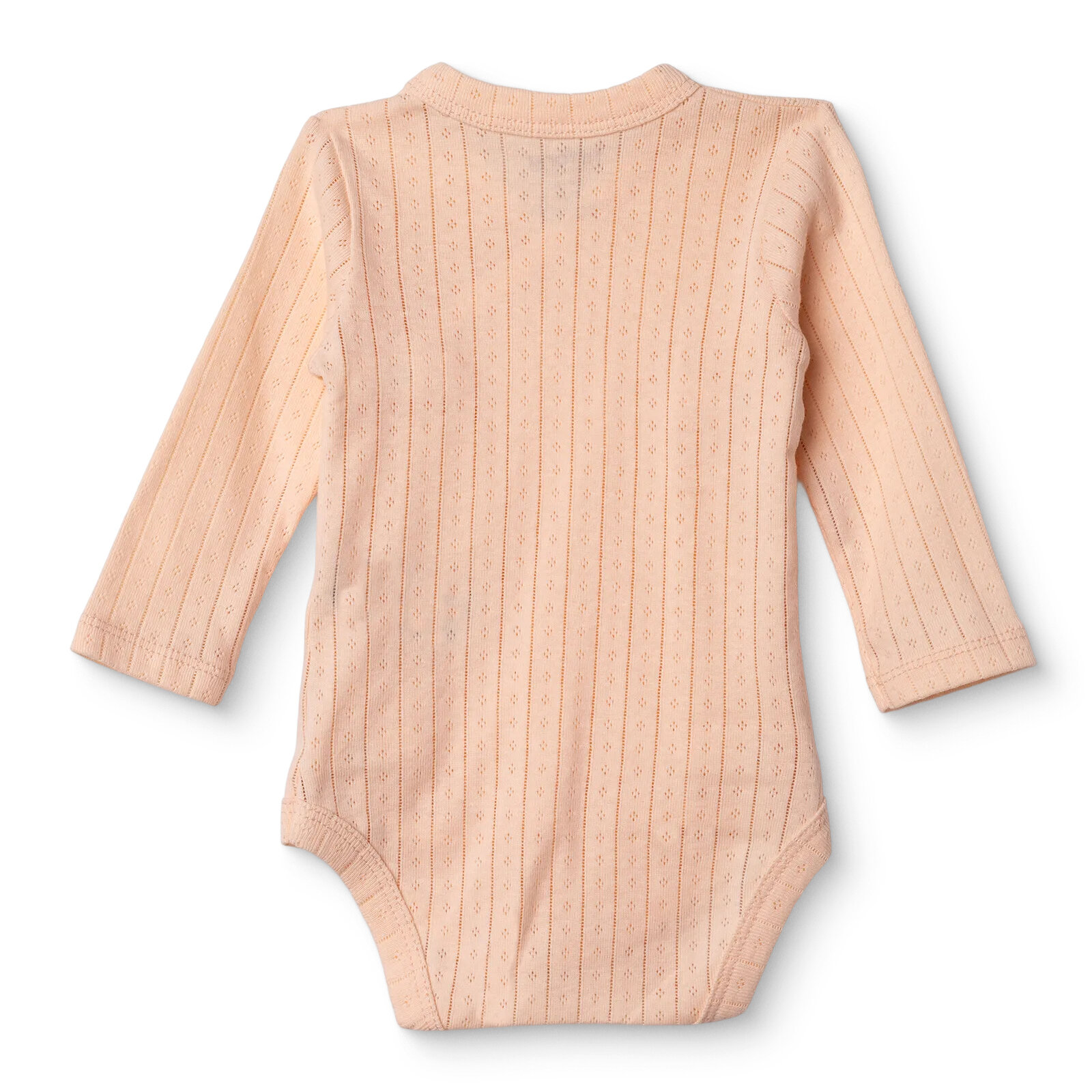 Kız Bebek Zıbın Body Jakar Örme V Yaka Uzun Kol