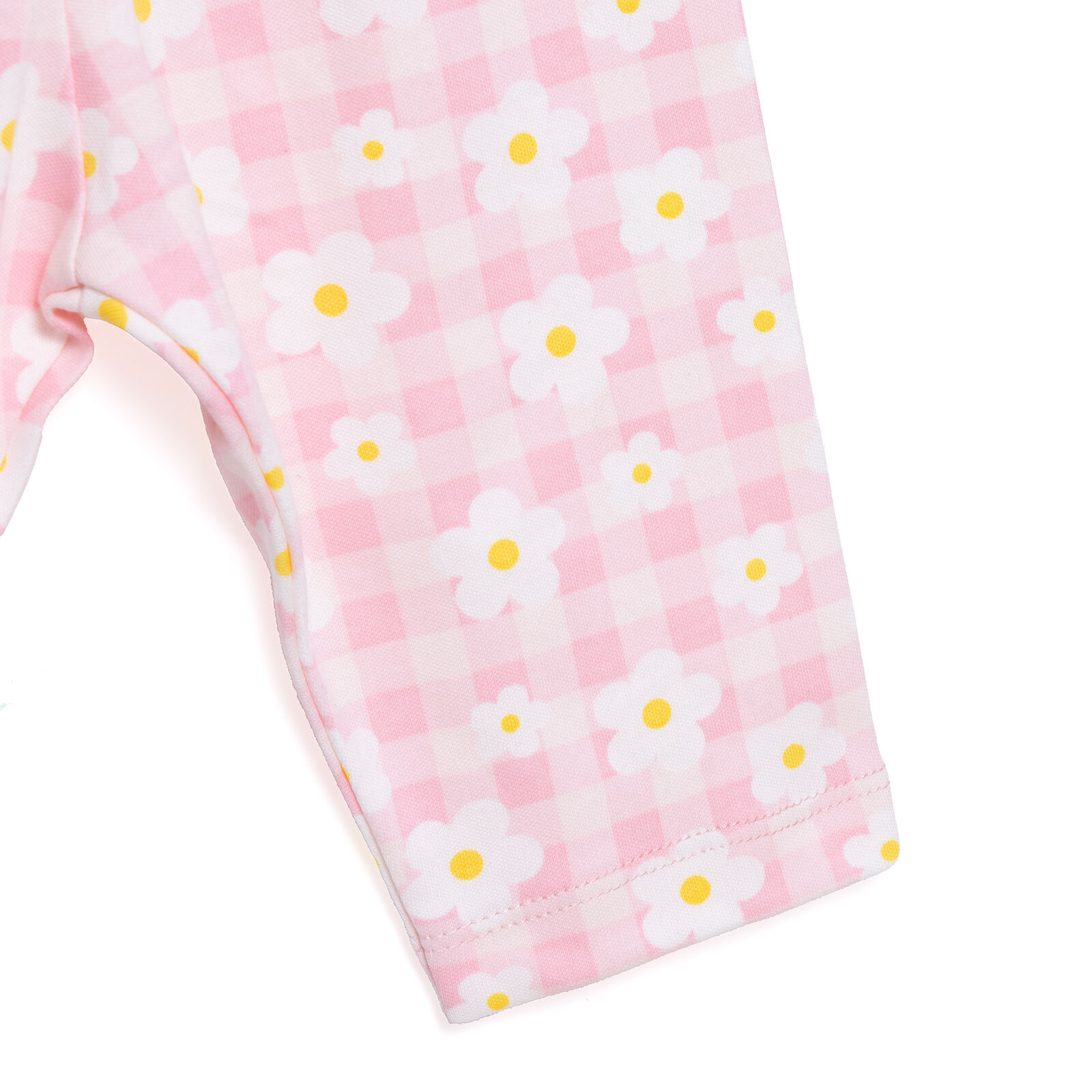 Kız Çiçek Desenli Gömlek Yaka Pijama Takımı Kız Çiçek Desenli Gömlek Yaka Pijama Takımı