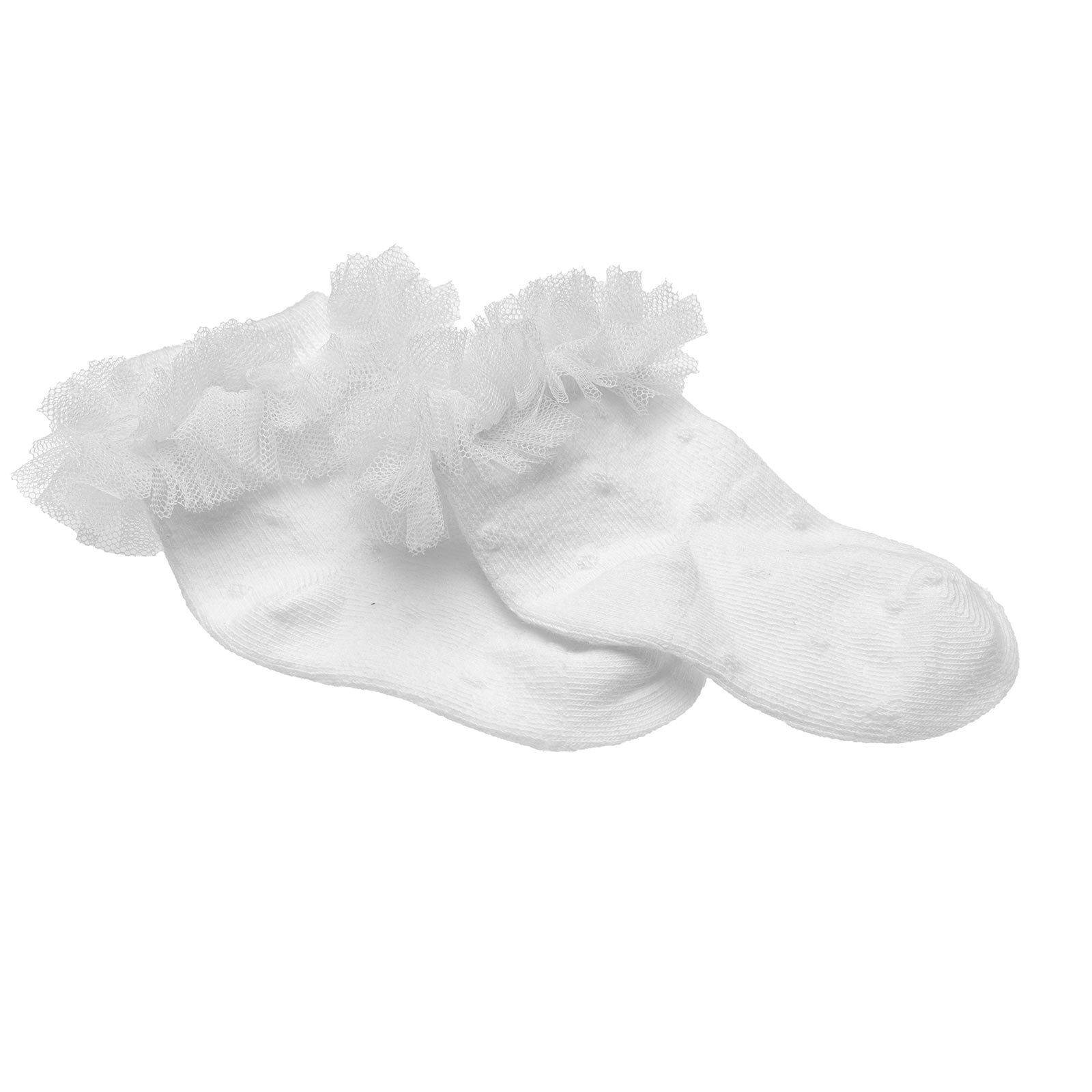 Kız Dantelli Çorap Kız Bebek