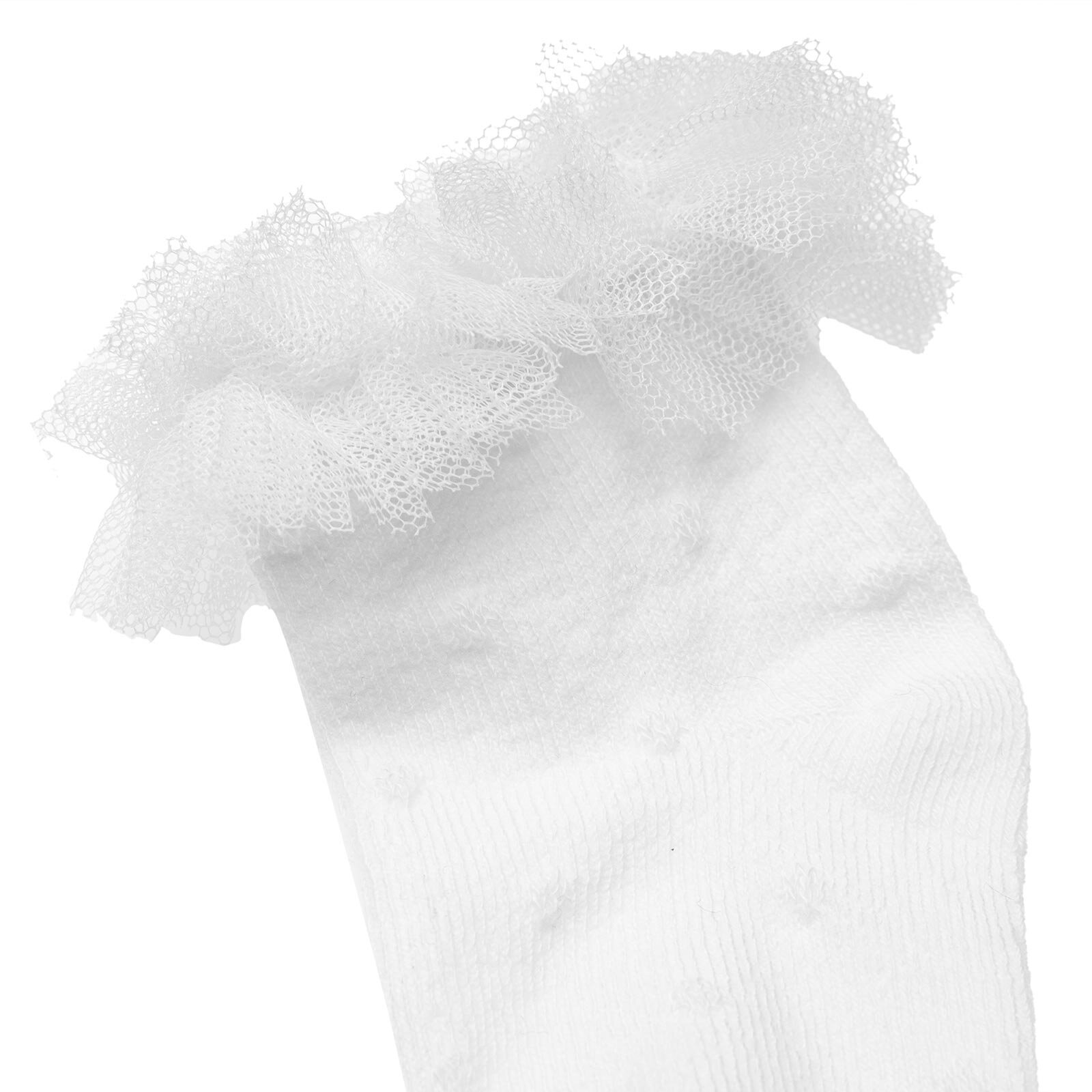 Kız Dantelli Çorap Kız Bebek