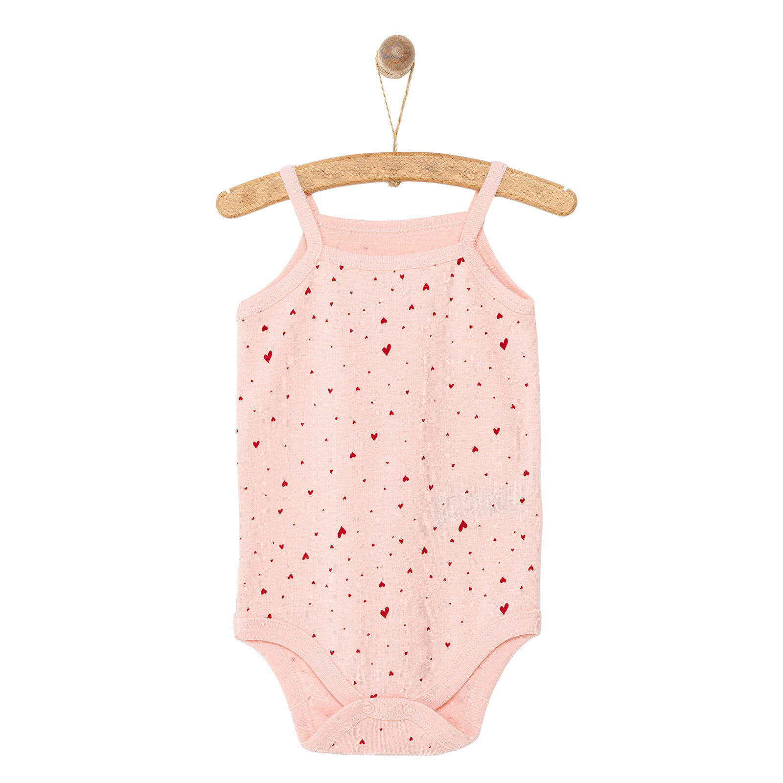 Kız İp Askılı Body Kız Bebek