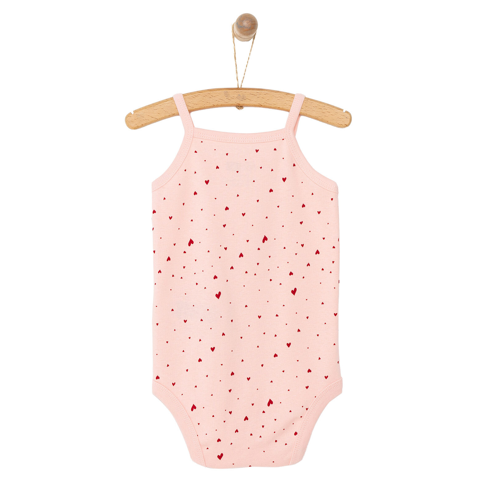 Kız İp Askılı Body Kız Bebek