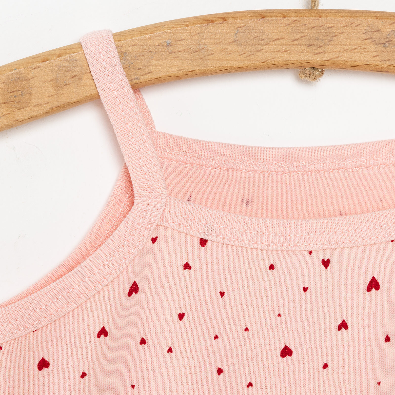 Kız İp Askılı Body Kız Bebek