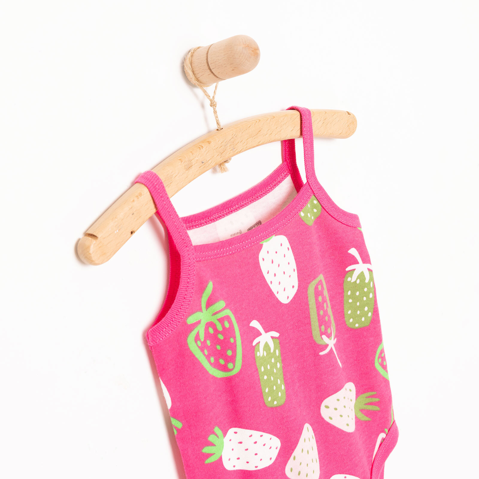 Çilek İp Askılı Body