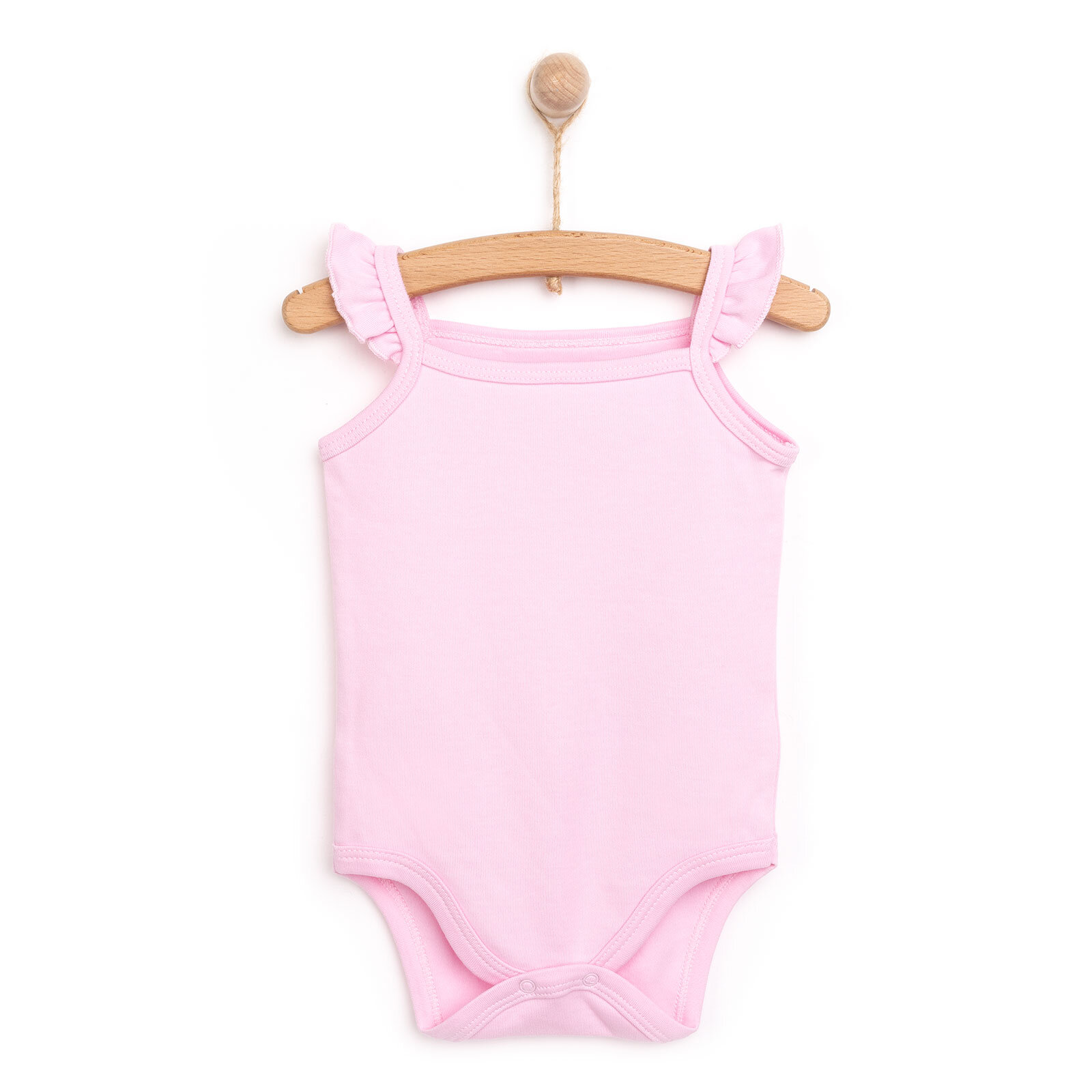 Kız İp Askılı Body Kız Bebek