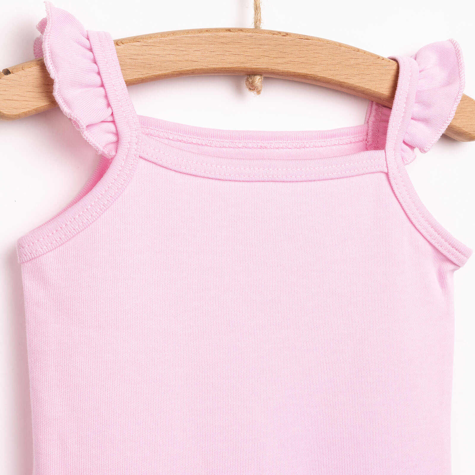 Kız İp Askılı Body Kız Bebek