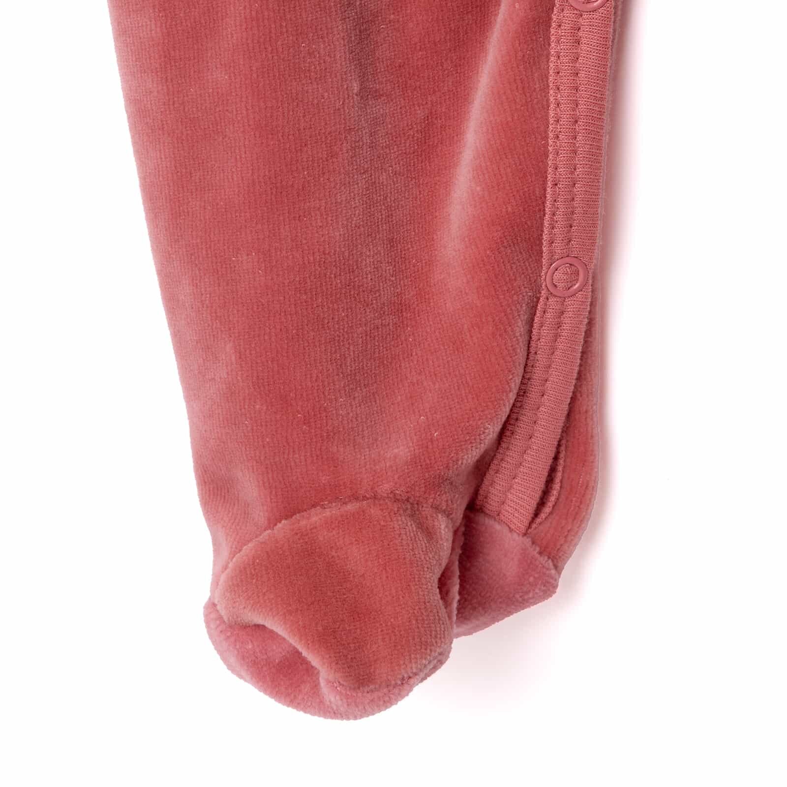 Kız Kadife Patikli Tulum Kız Bebek Kız Kadife Patikli Tulum Kız Bebek