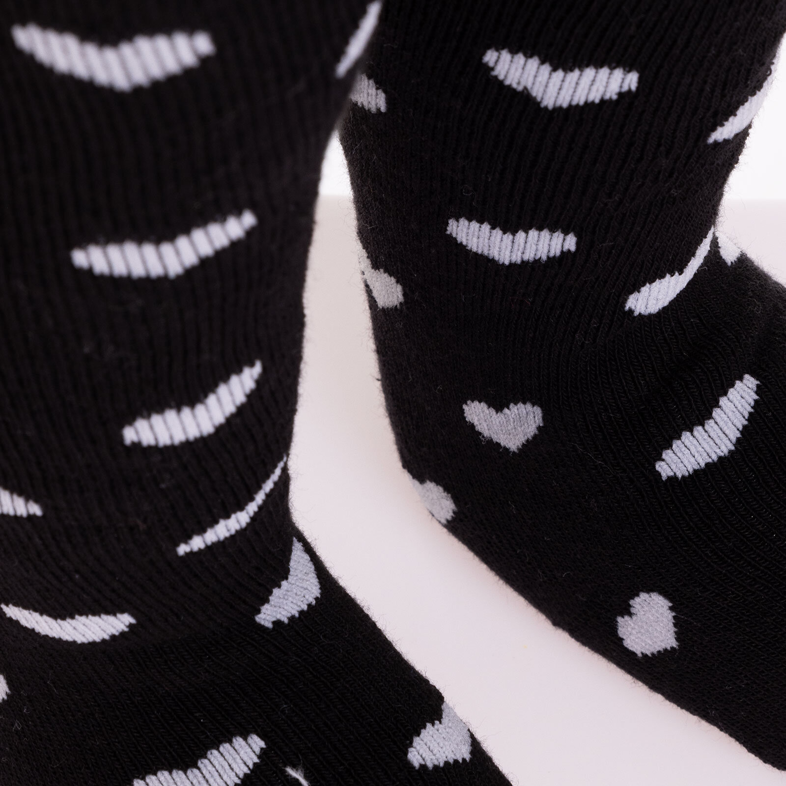 Kız Kalp Desenli Havlu Külotlu Çorap Kız Bebek