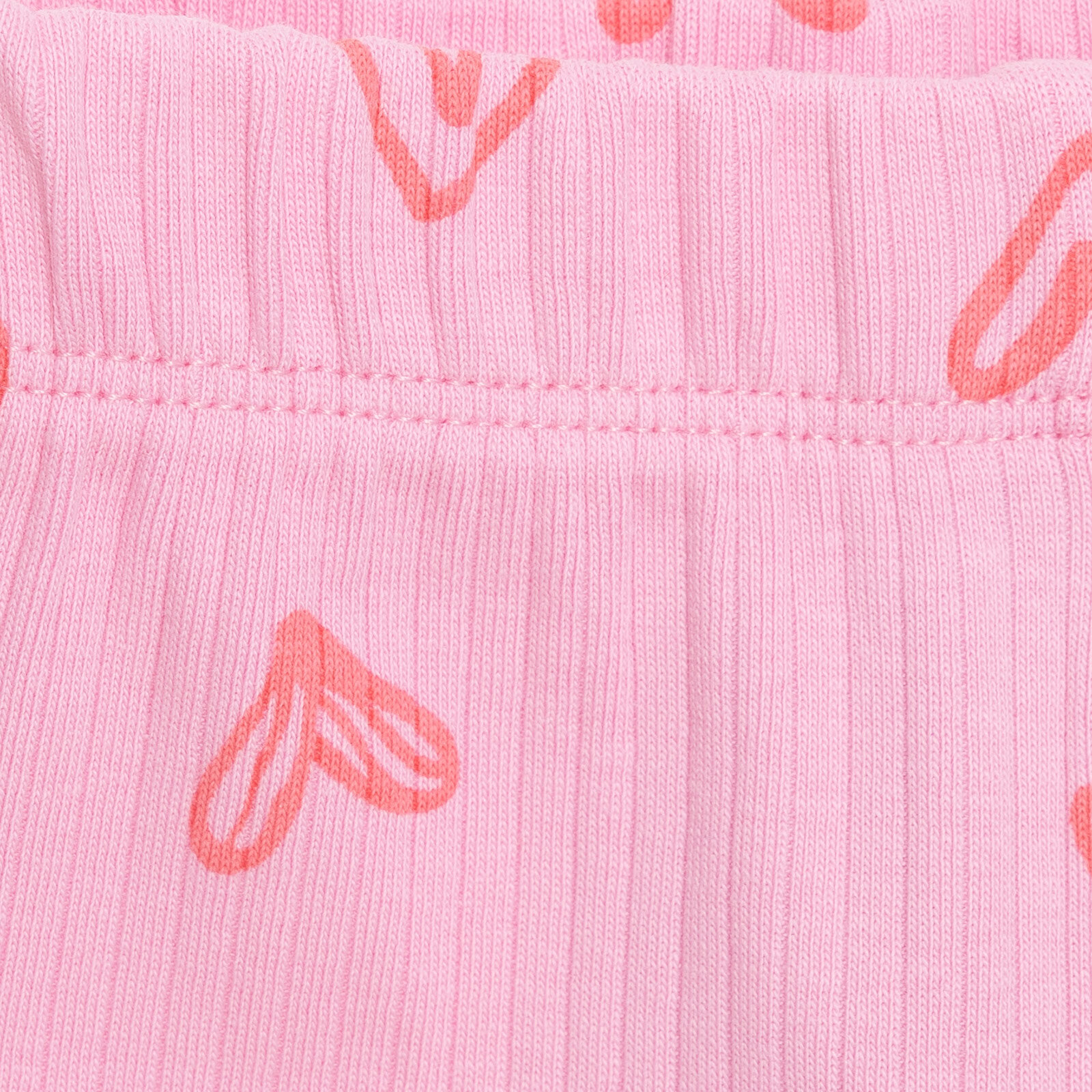 Kız Kalp Desenli İspanyol Paça Kaşkorse Tayt Kız Bebek Kız Kalp Desenli İspanyol Paça Kaşkorse Tayt Kız Bebek