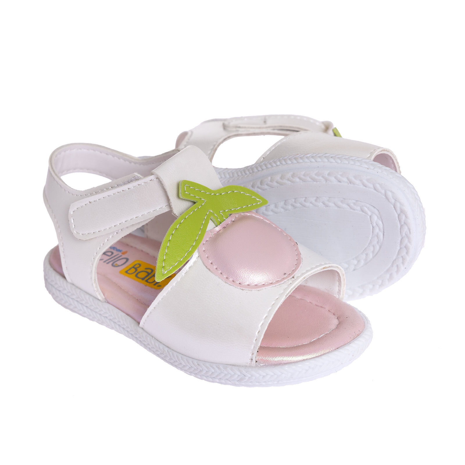Kız Kirazlı  Sandalet Kız Bebek